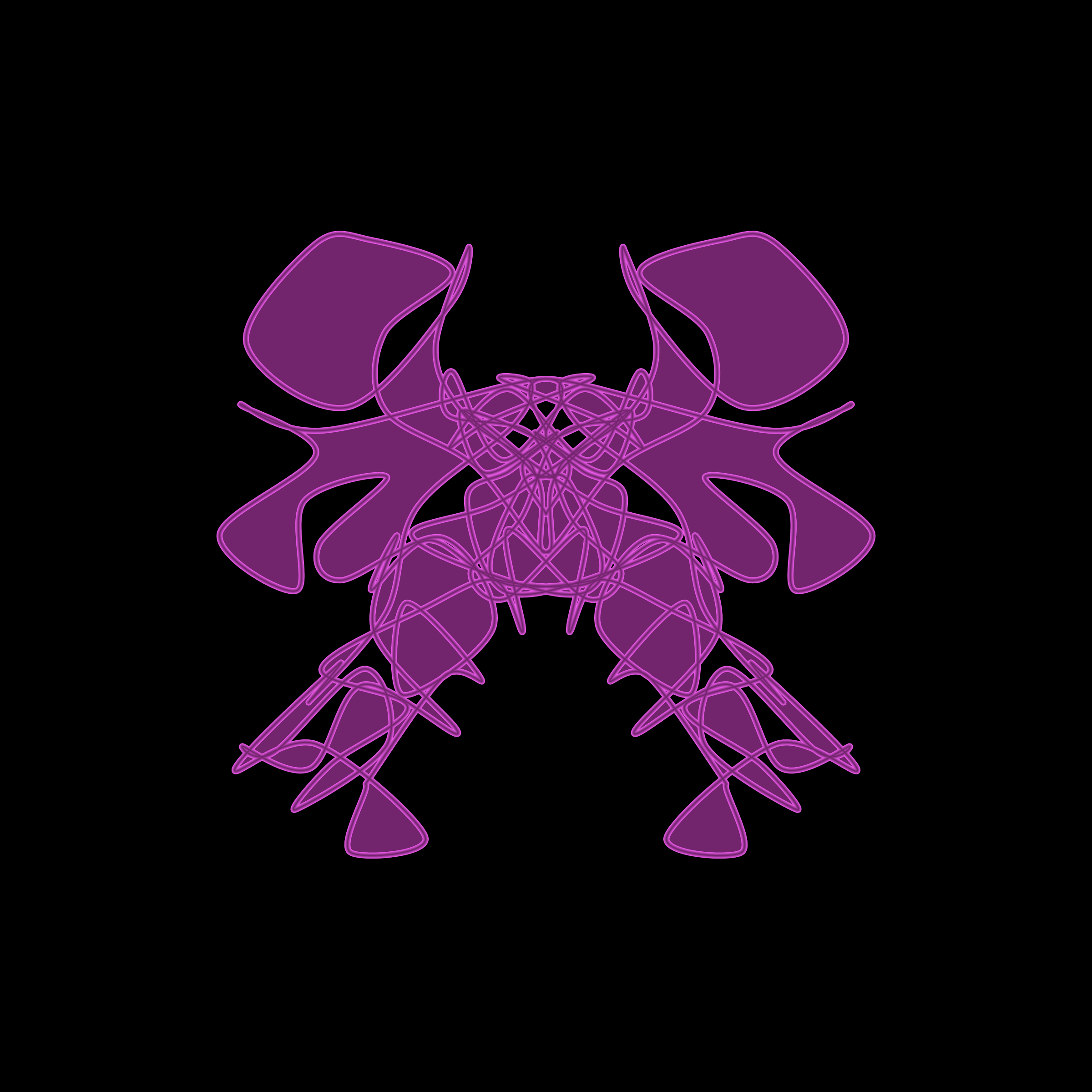 Art Blocks - Art Blocks v2 - Cryptoblots #523 - NFT # 3000523