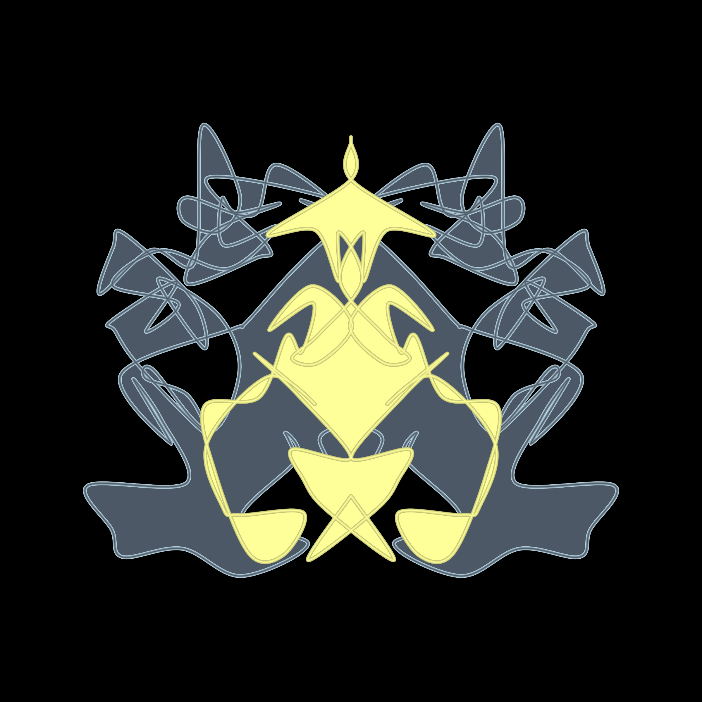 Art Blocks - Art Blocks v2 - Cryptoblots #524 - NFT # 3000524