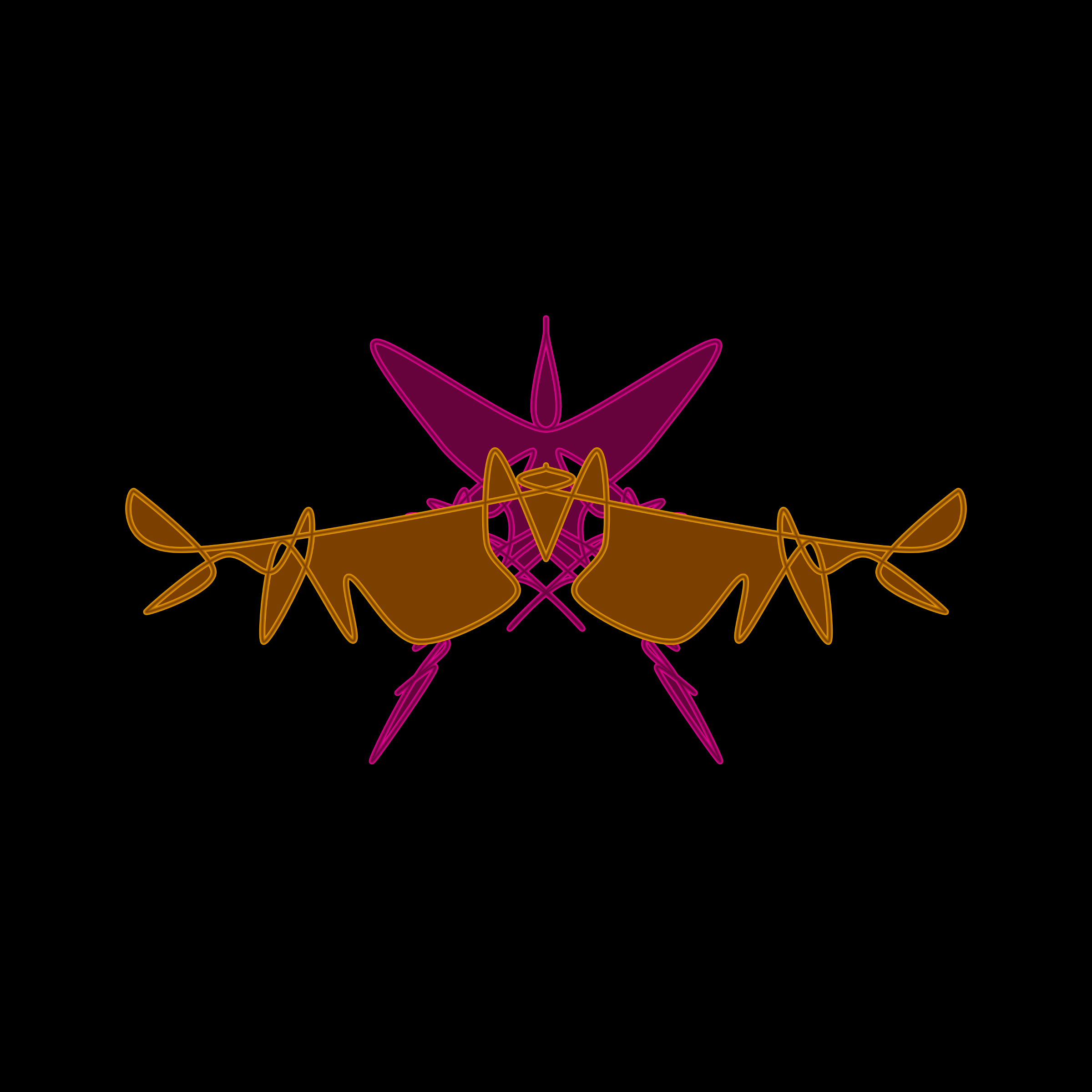 Art Blocks - Art Blocks v2 - Cryptoblots #525 - NFT # 3000525