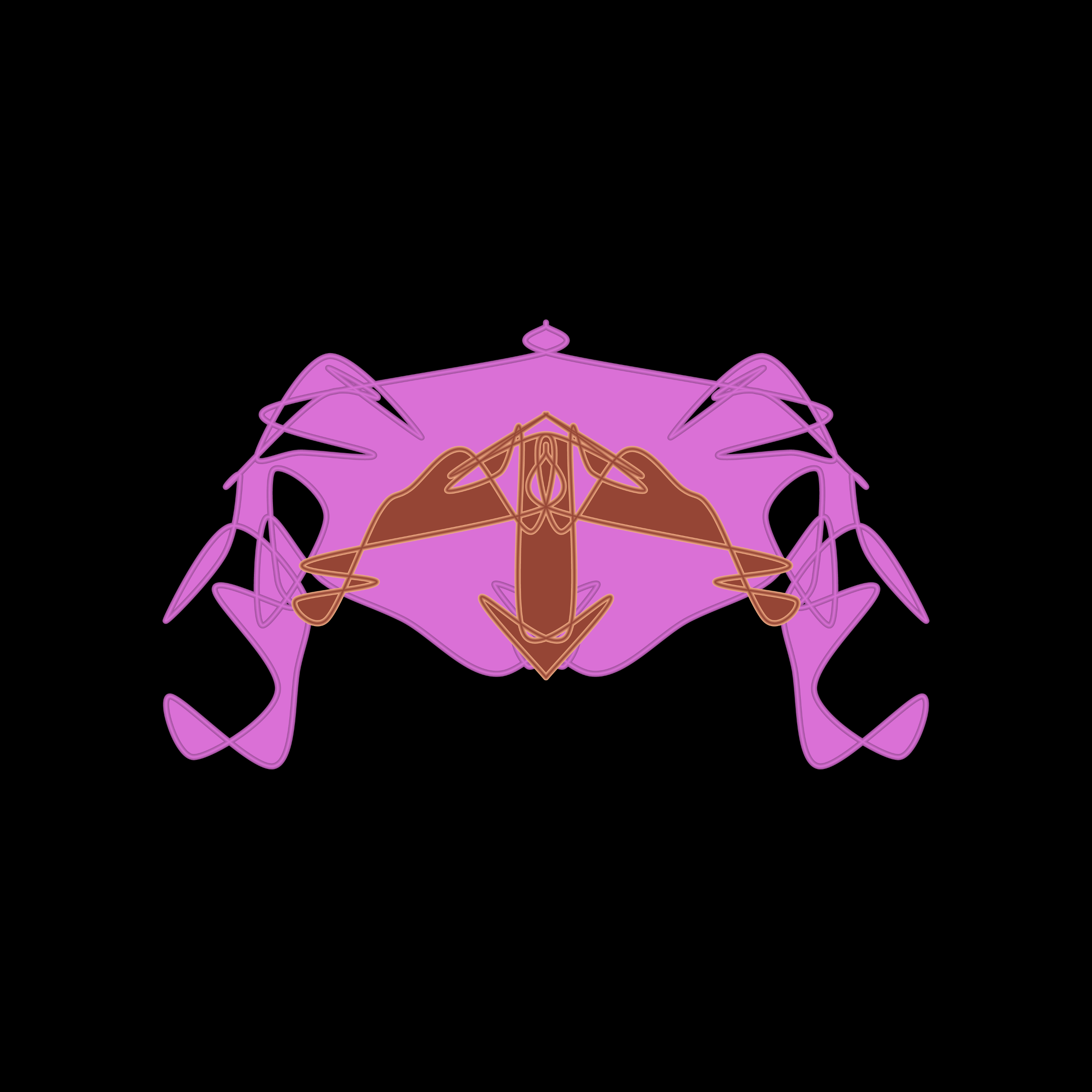 Art Blocks - Art Blocks v2 - Cryptoblots #527 - NFT # 3000527