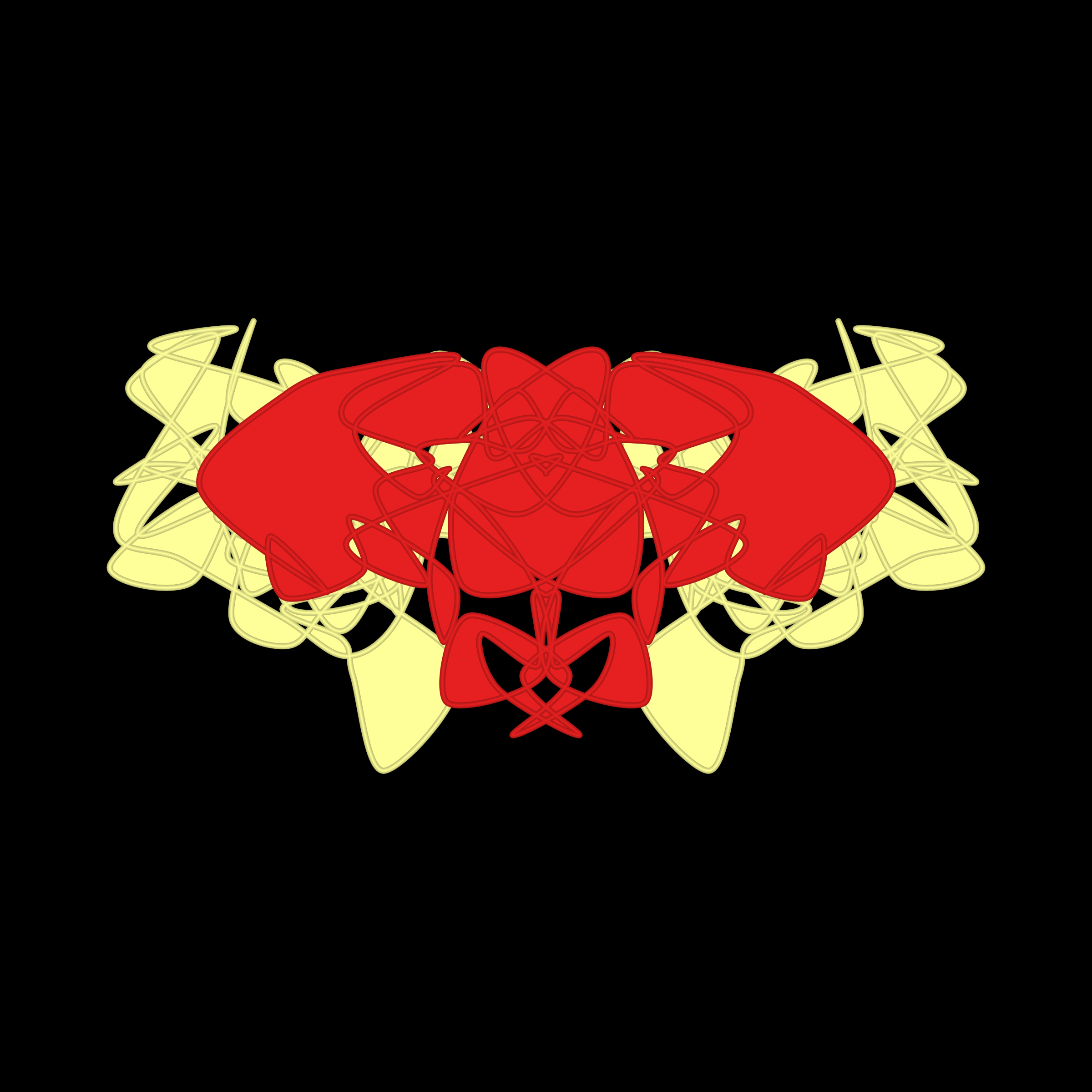 Art Blocks - Art Blocks v2 - Cryptoblots #529 - NFT # 3000529