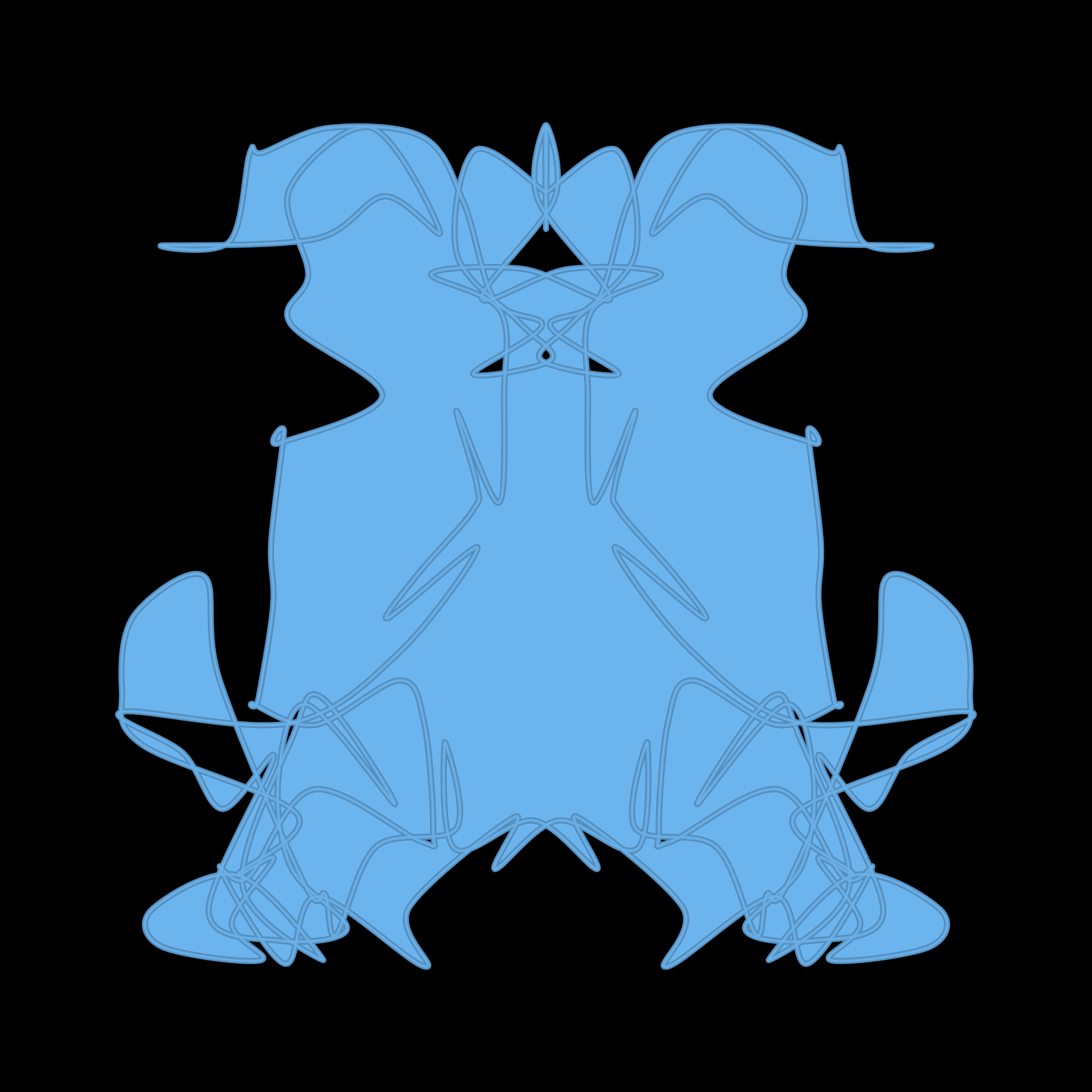 Art Blocks - Art Blocks v2 - Cryptoblots #532 - NFT # 3000532