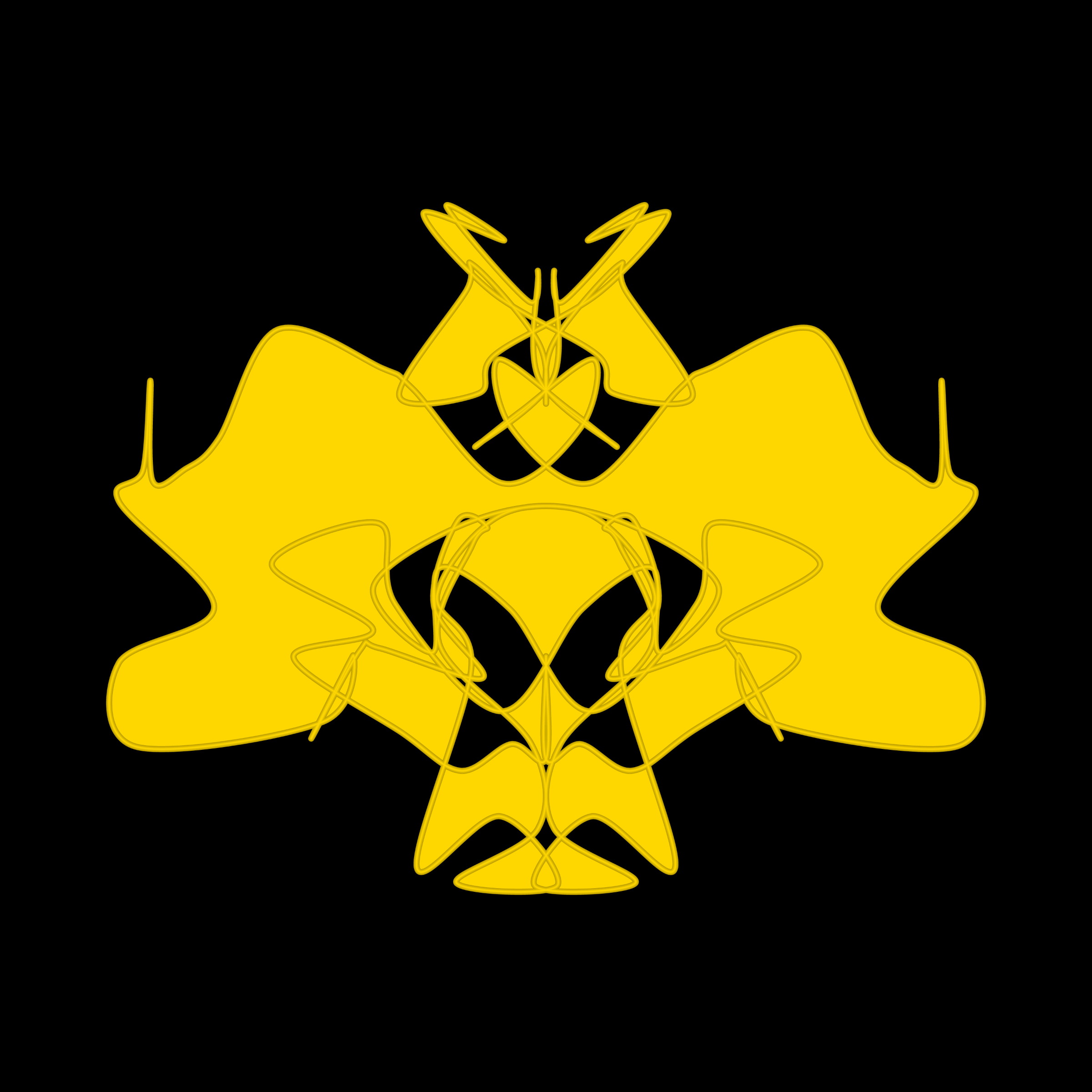 Art Blocks - Art Blocks v2 - Cryptoblots #540 - NFT # 3000540