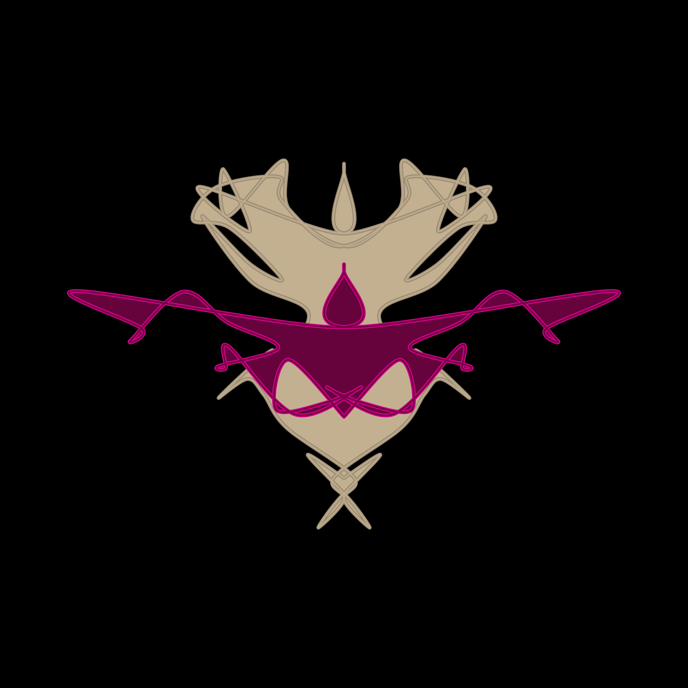 Art Blocks - Art Blocks v2 - Cryptoblots #541 - NFT # 3000541