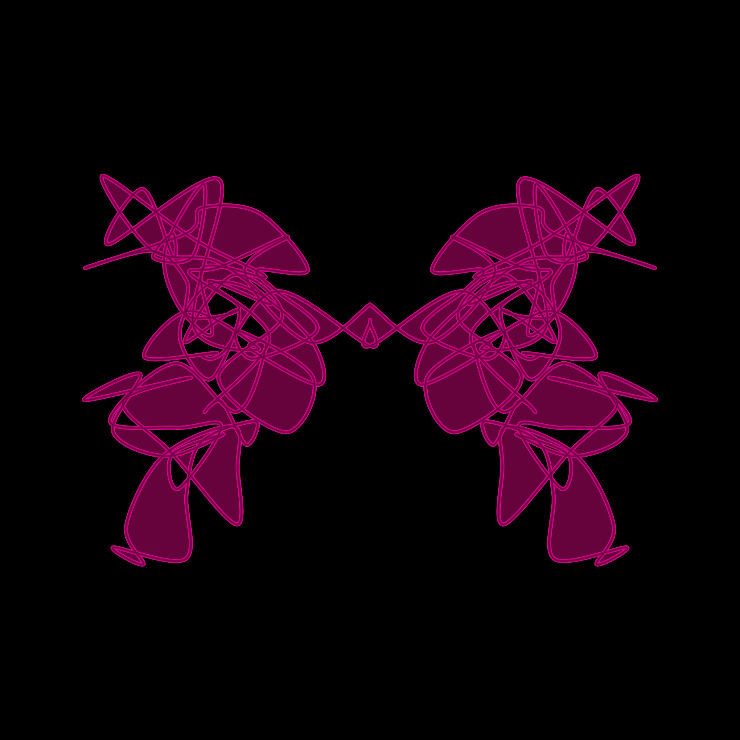 Art Blocks - Art Blocks v2 - Cryptoblots #545 - NFT # 3000545