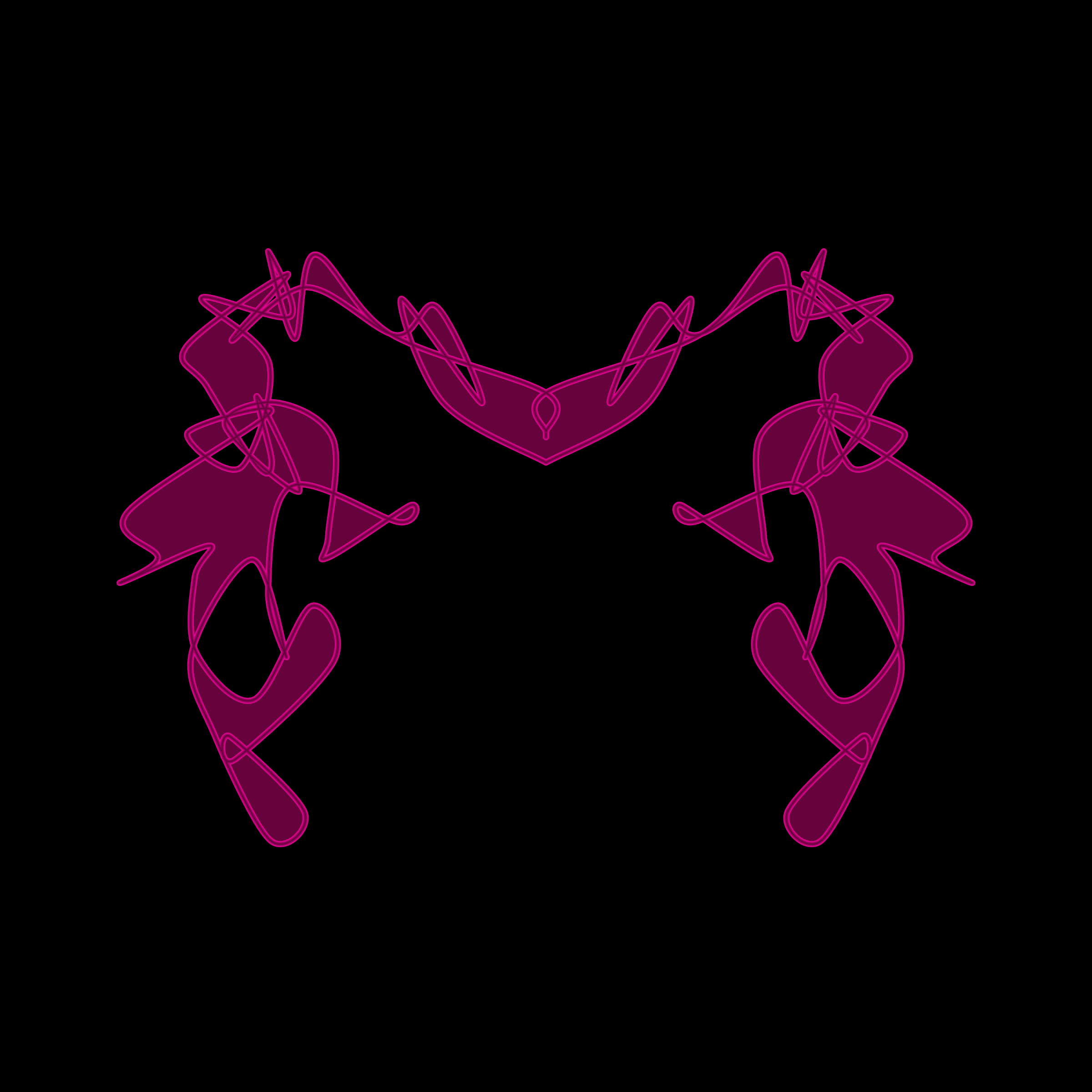 Art Blocks - Art Blocks v2 - Cryptoblots #546 - NFT # 3000546