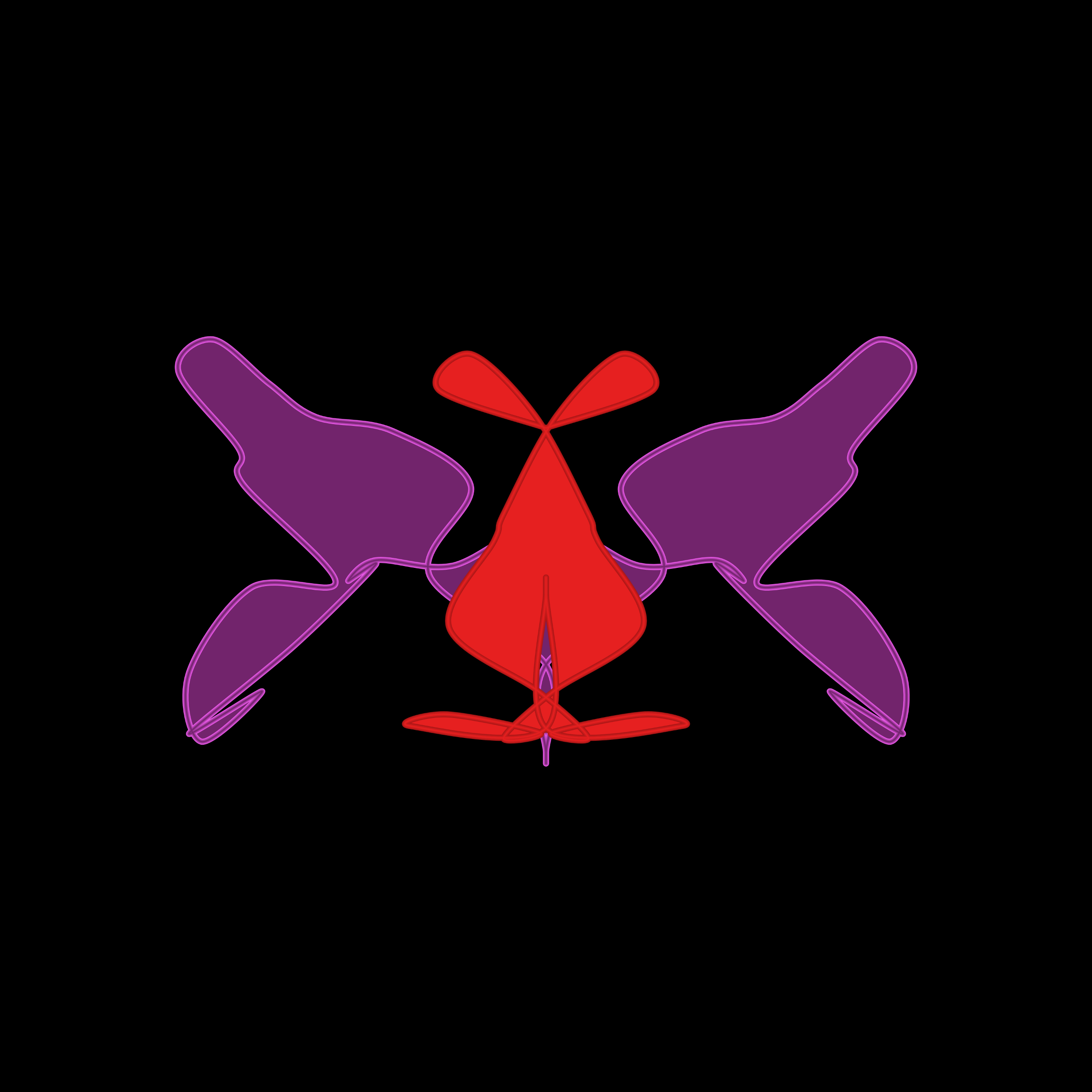 Art Blocks - Art Blocks v2 - Cryptoblots #547 - NFT # 3000547