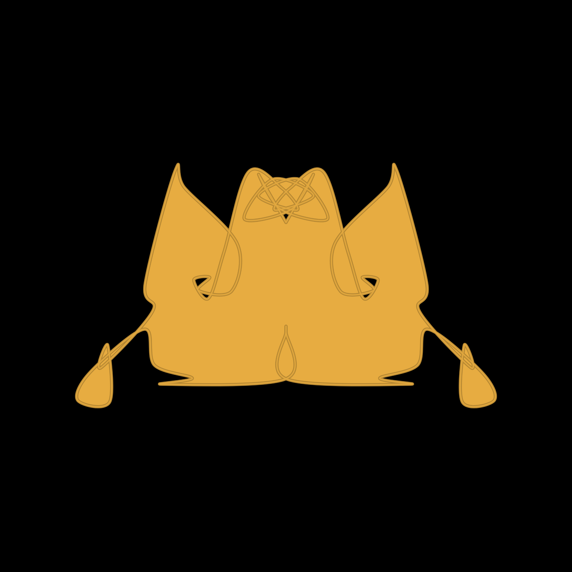 Art Blocks - Art Blocks v2 - Cryptoblots #556 - NFT # 3000556