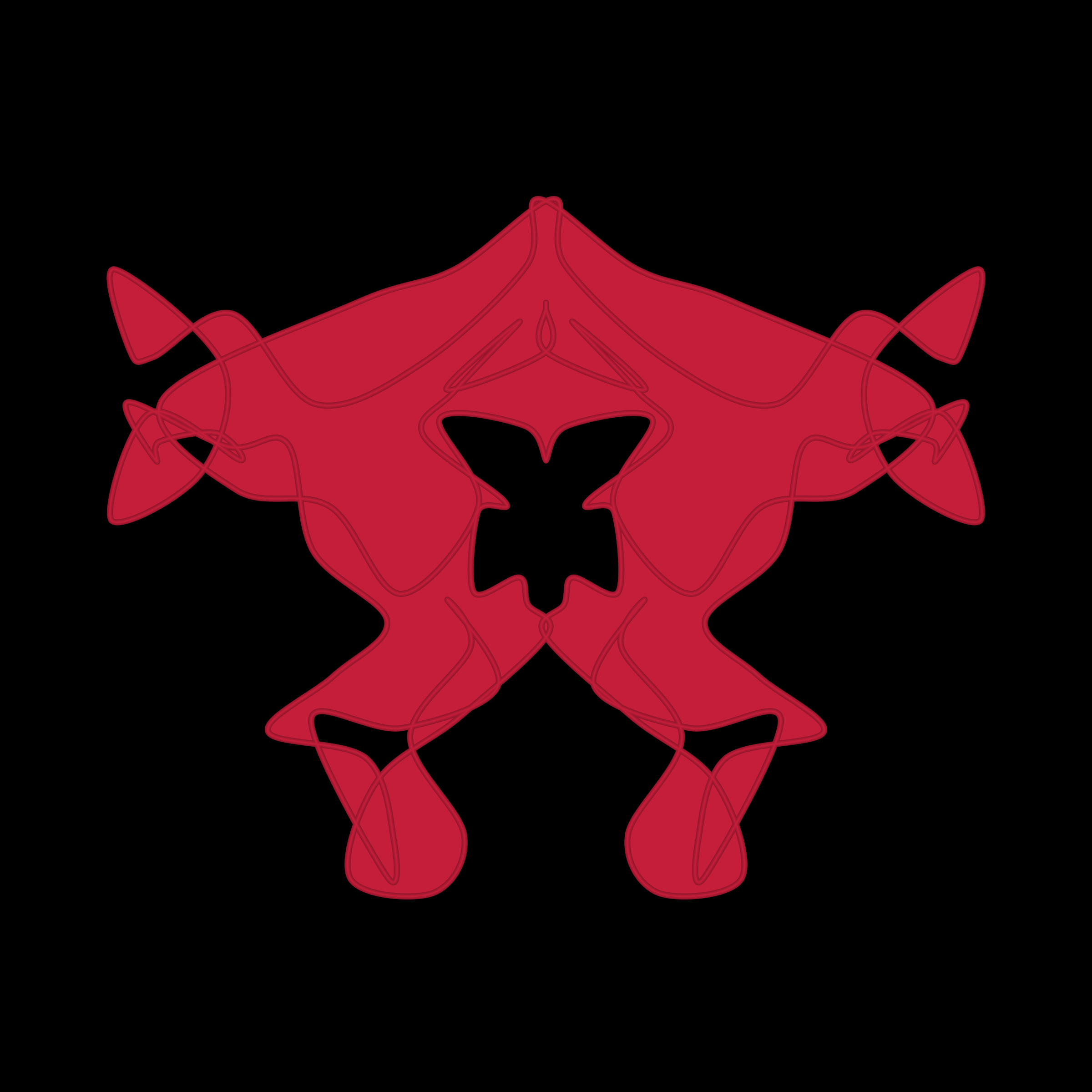 Art Blocks - Art Blocks v2 - Cryptoblots #563 - NFT # 3000563