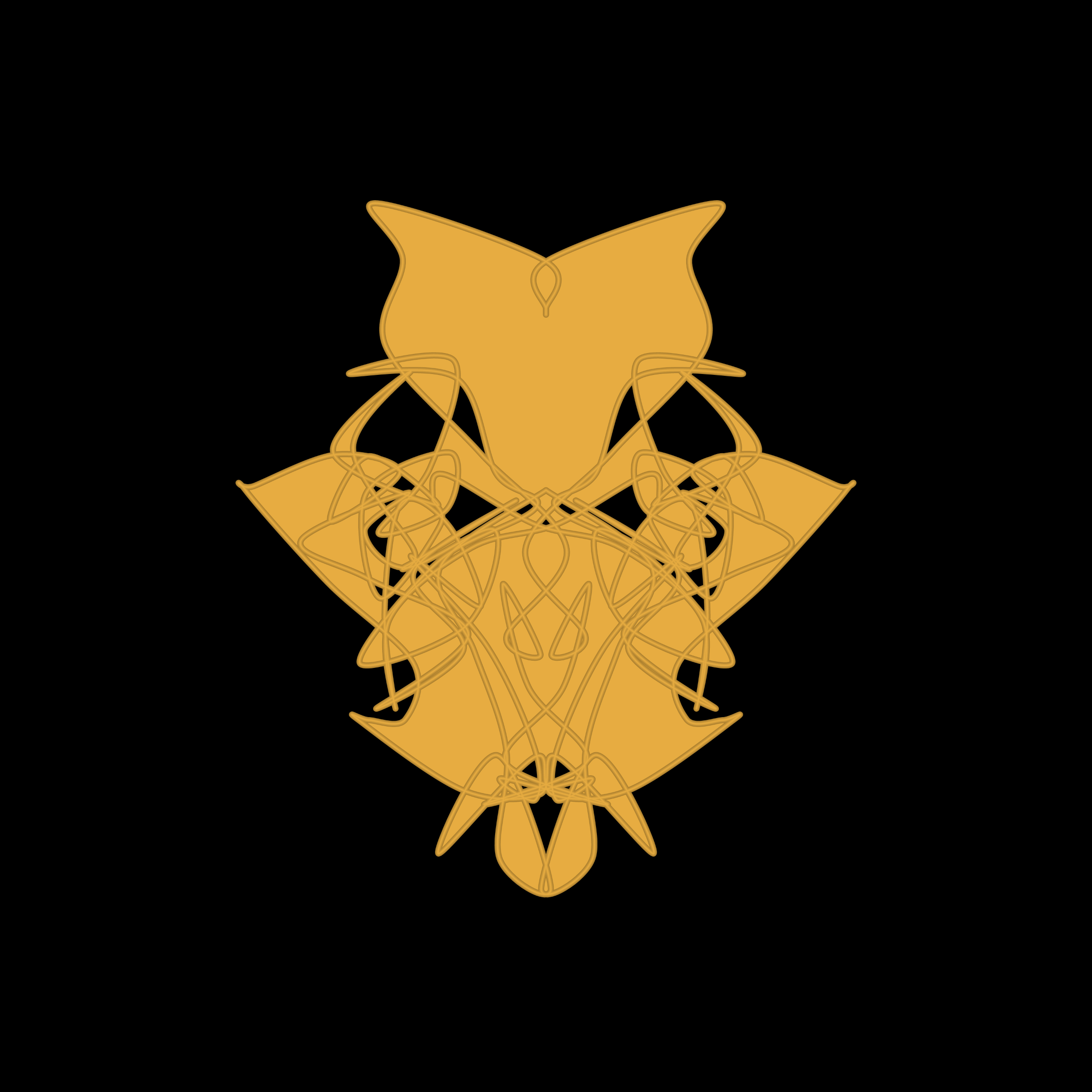 Art Blocks - Art Blocks v2 - Cryptoblots #566 - NFT # 3000566