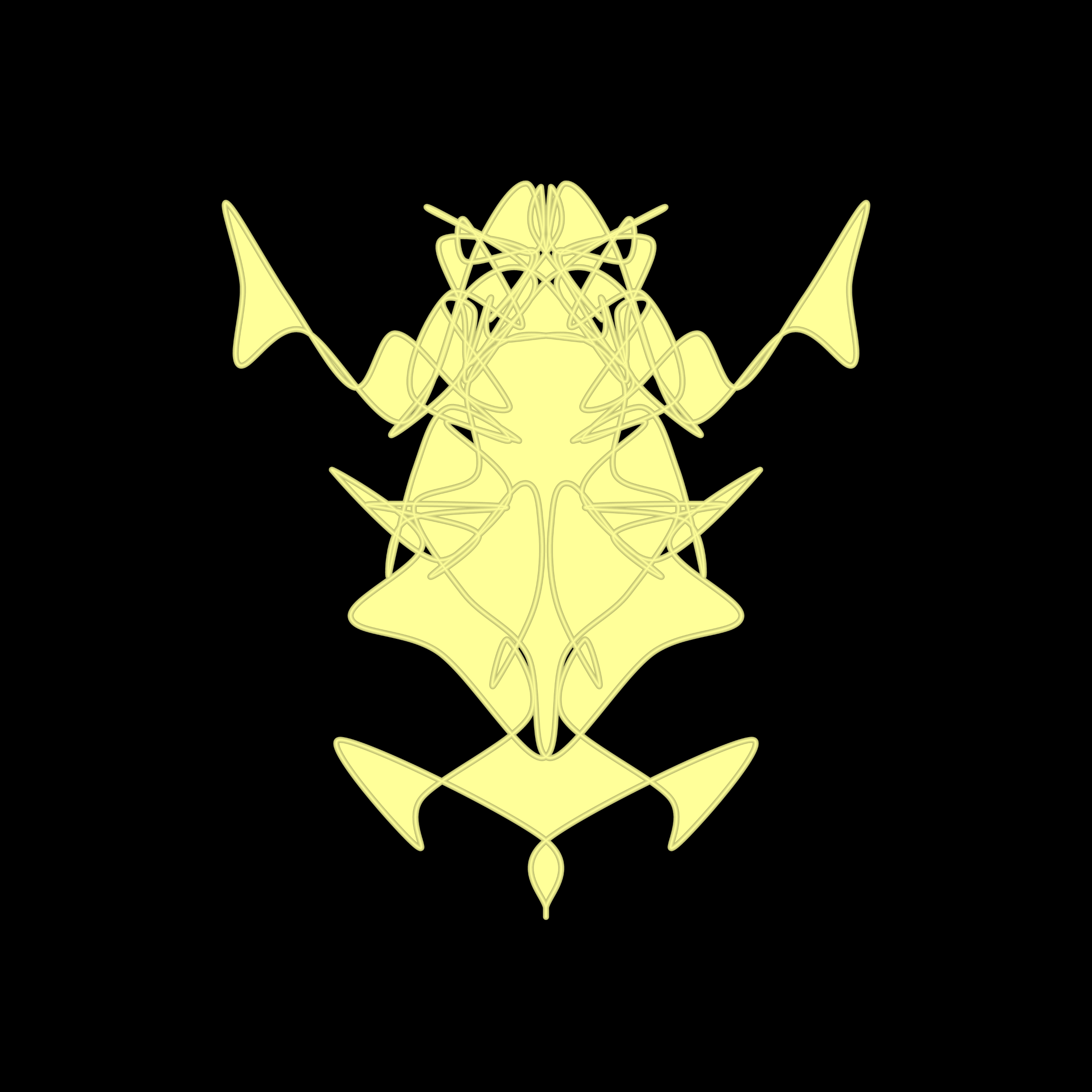 Art Blocks - Art Blocks v2 - Cryptoblots #567 - NFT # 3000567