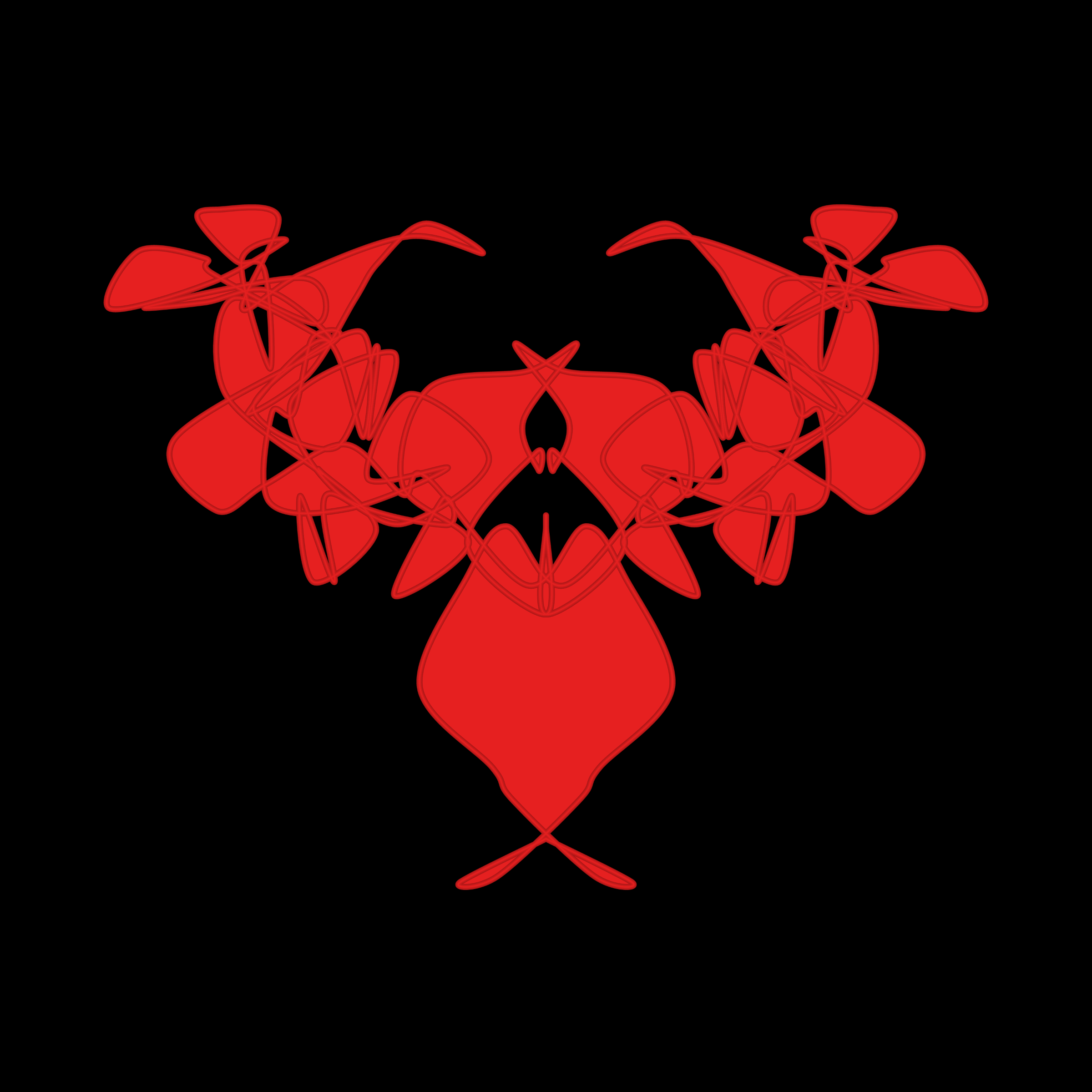 Art Blocks - Art Blocks v2 - Cryptoblots #570 - NFT # 3000570