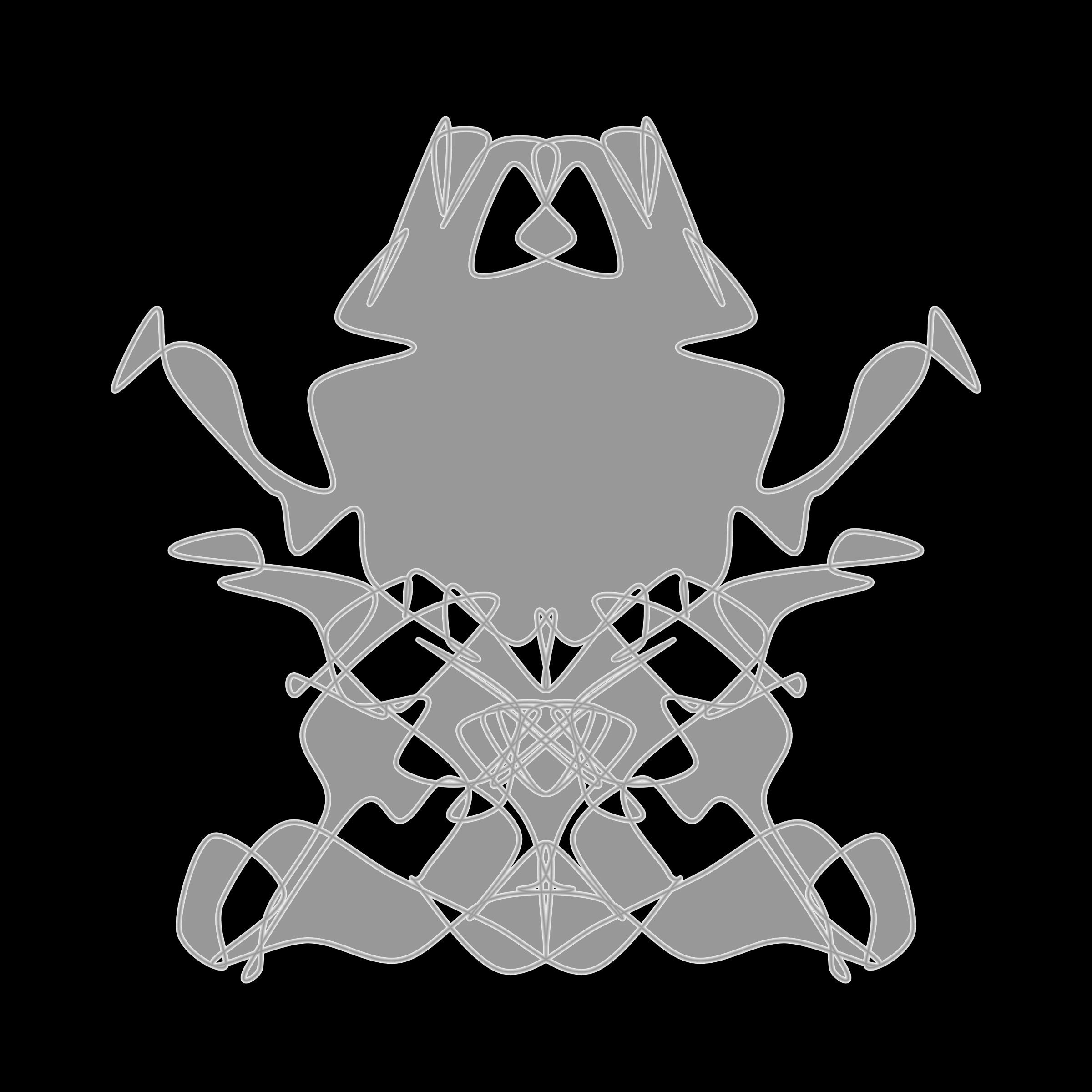 Art Blocks - Art Blocks v2 - Cryptoblots #573 - NFT # 3000573