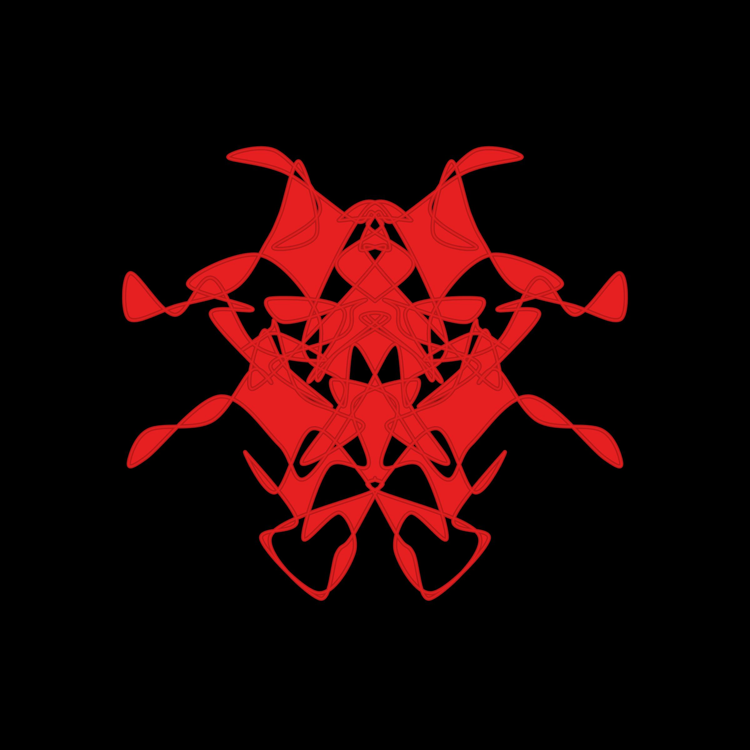 Art Blocks - Art Blocks v2 - Cryptoblots #576 - NFT # 3000576