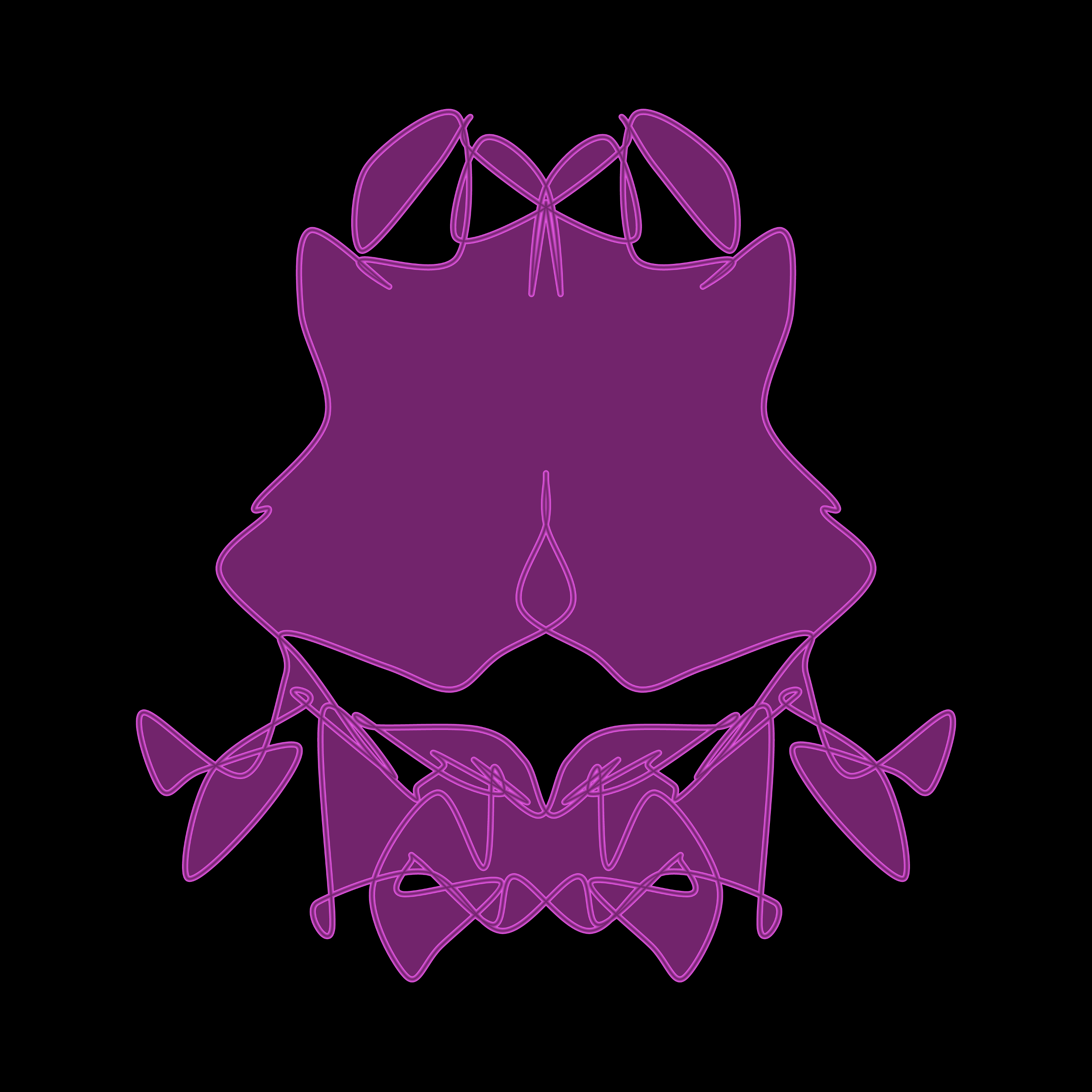 Art Blocks - Art Blocks v2 - Cryptoblots #579 - NFT # 3000579