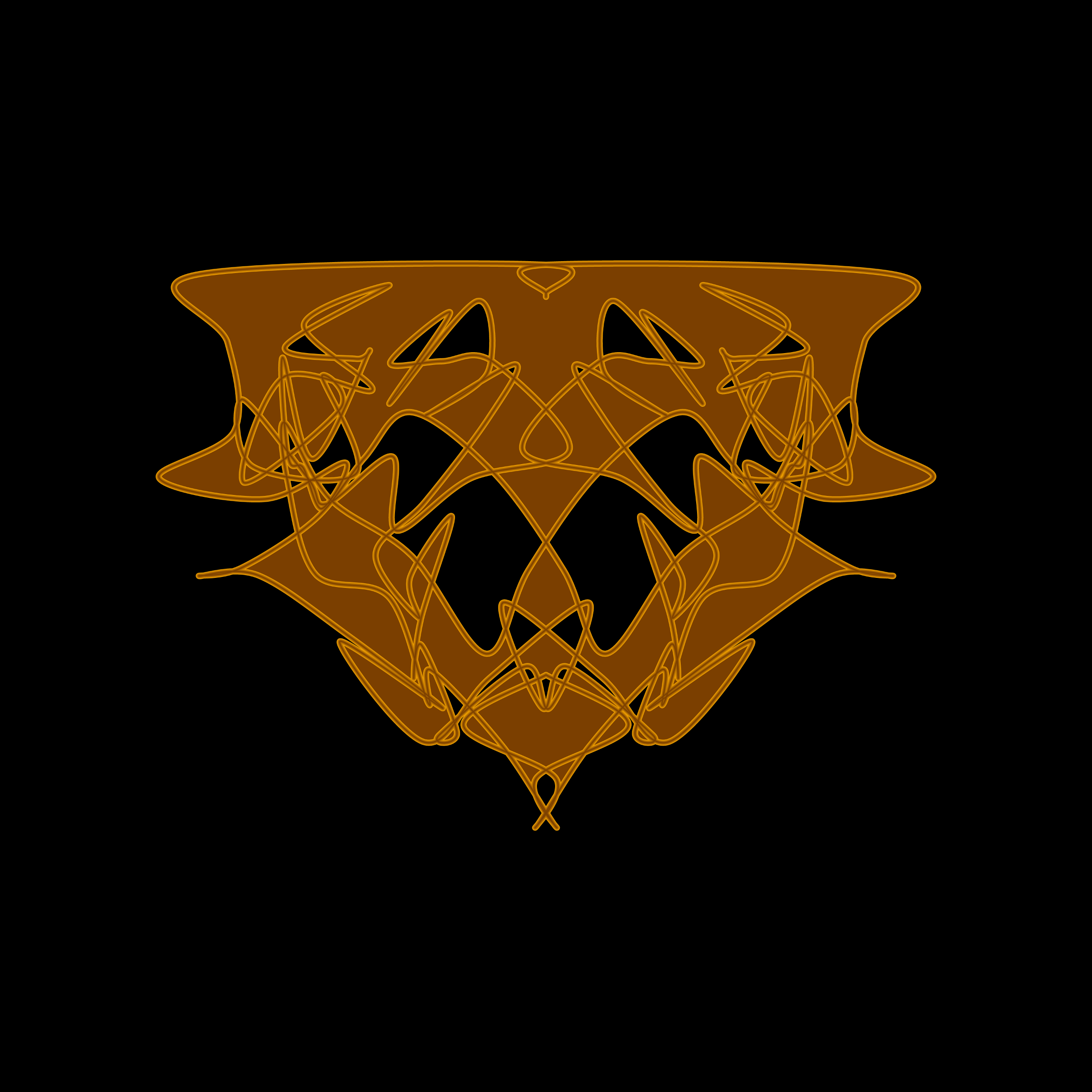 Art Blocks - Art Blocks v2 - Cryptoblots #581 - NFT # 3000581