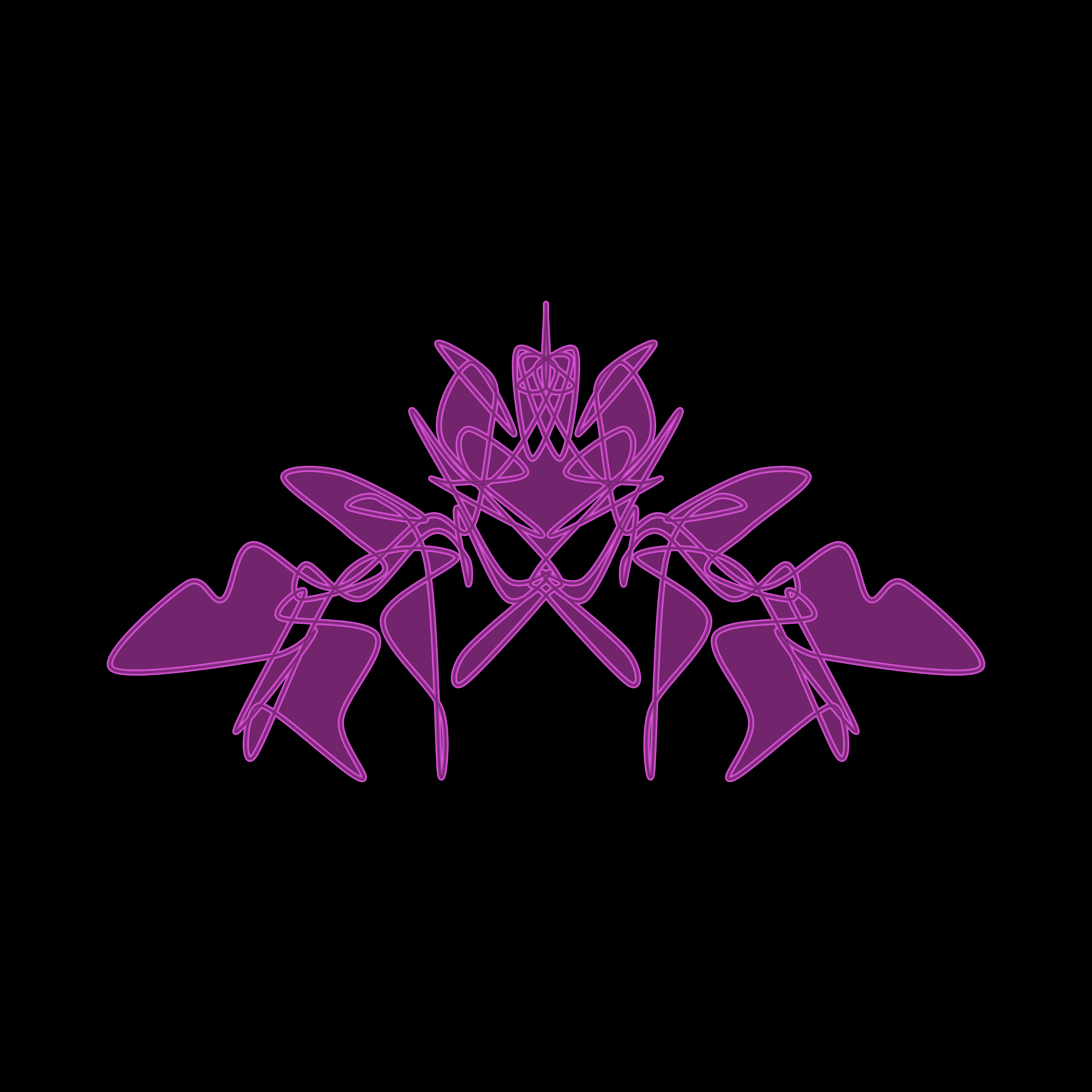 Art Blocks - Art Blocks v2 - Cryptoblots #583 - NFT # 3000583