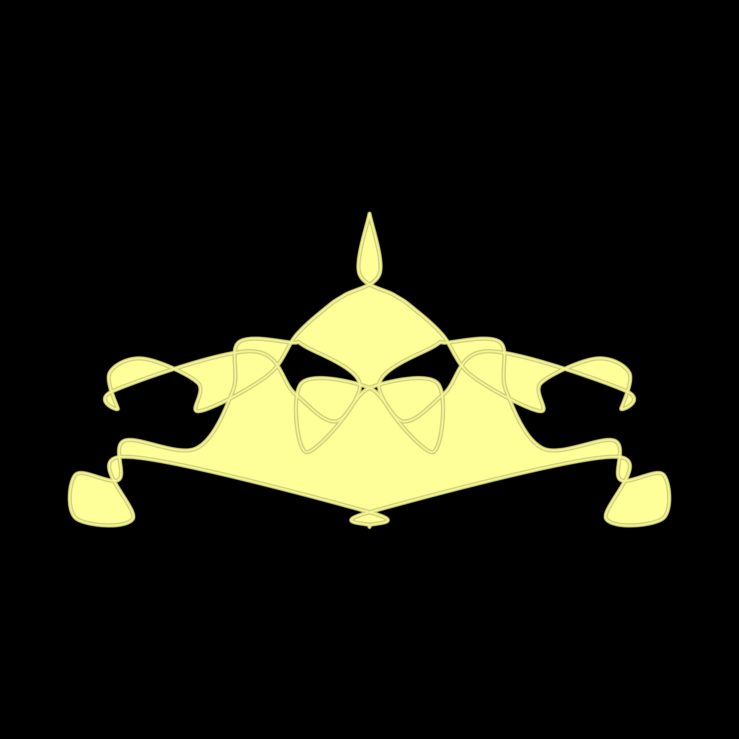 Art Blocks - Art Blocks v2 - Cryptoblots #585 - NFT # 3000585