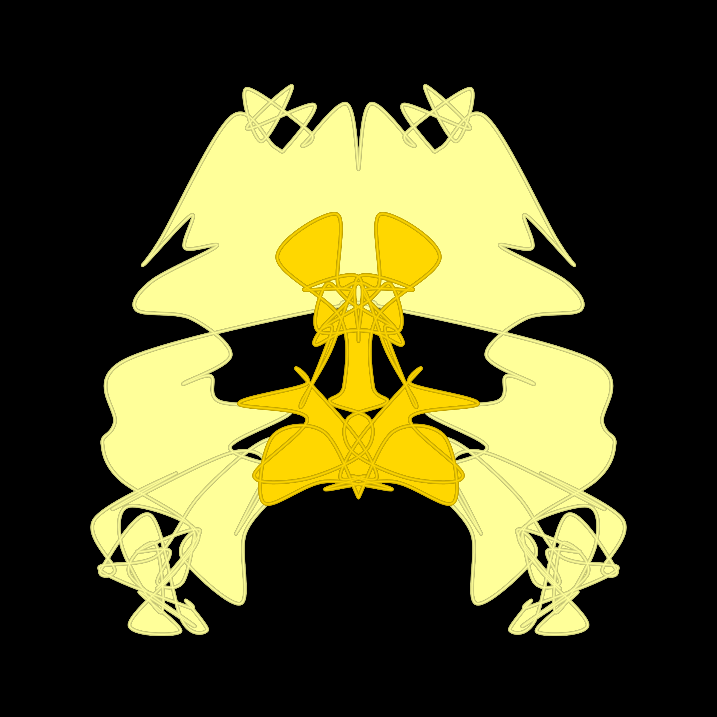 Art Blocks - Art Blocks v2 - Cryptoblots #589 - NFT # 3000589