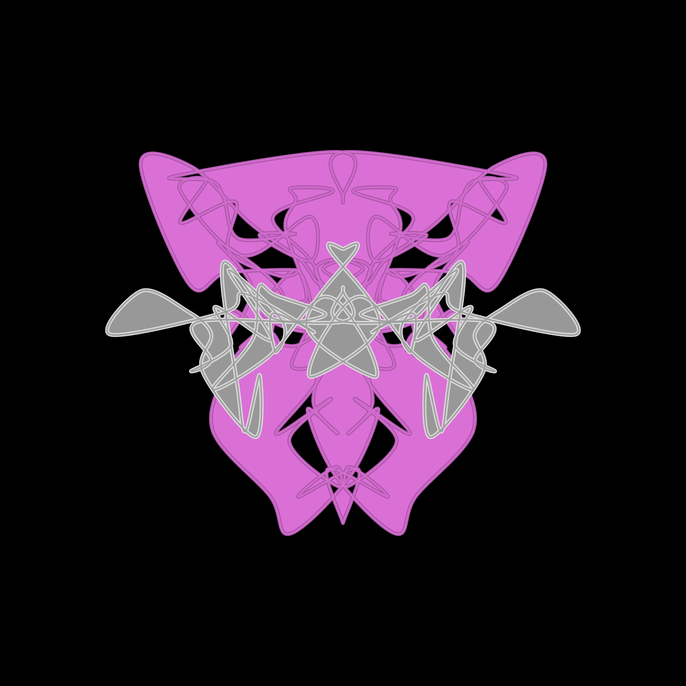 Art Blocks - Art Blocks v2 - Cryptoblots #593 - NFT # 3000593