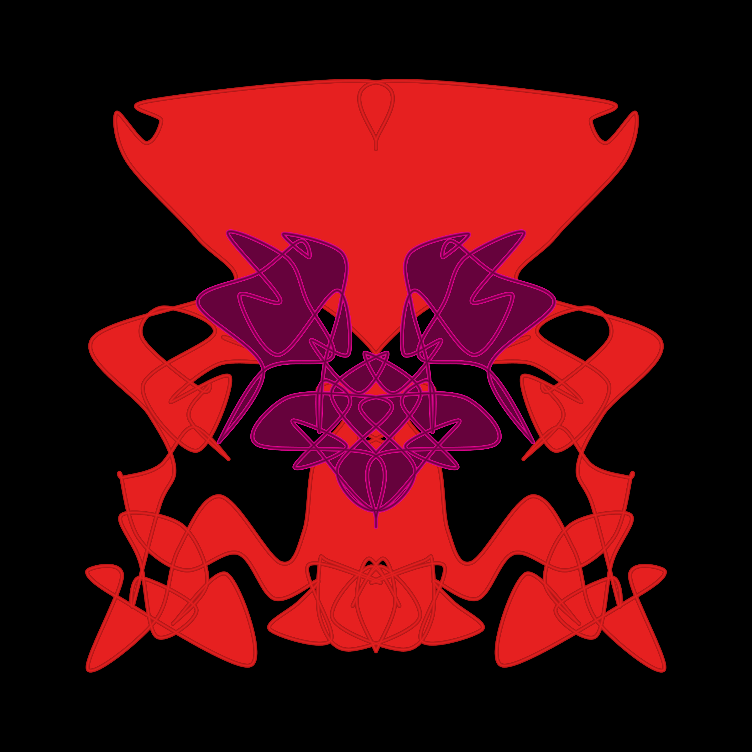 Art Blocks - Art Blocks v2 - Cryptoblots #598 - NFT # 3000598