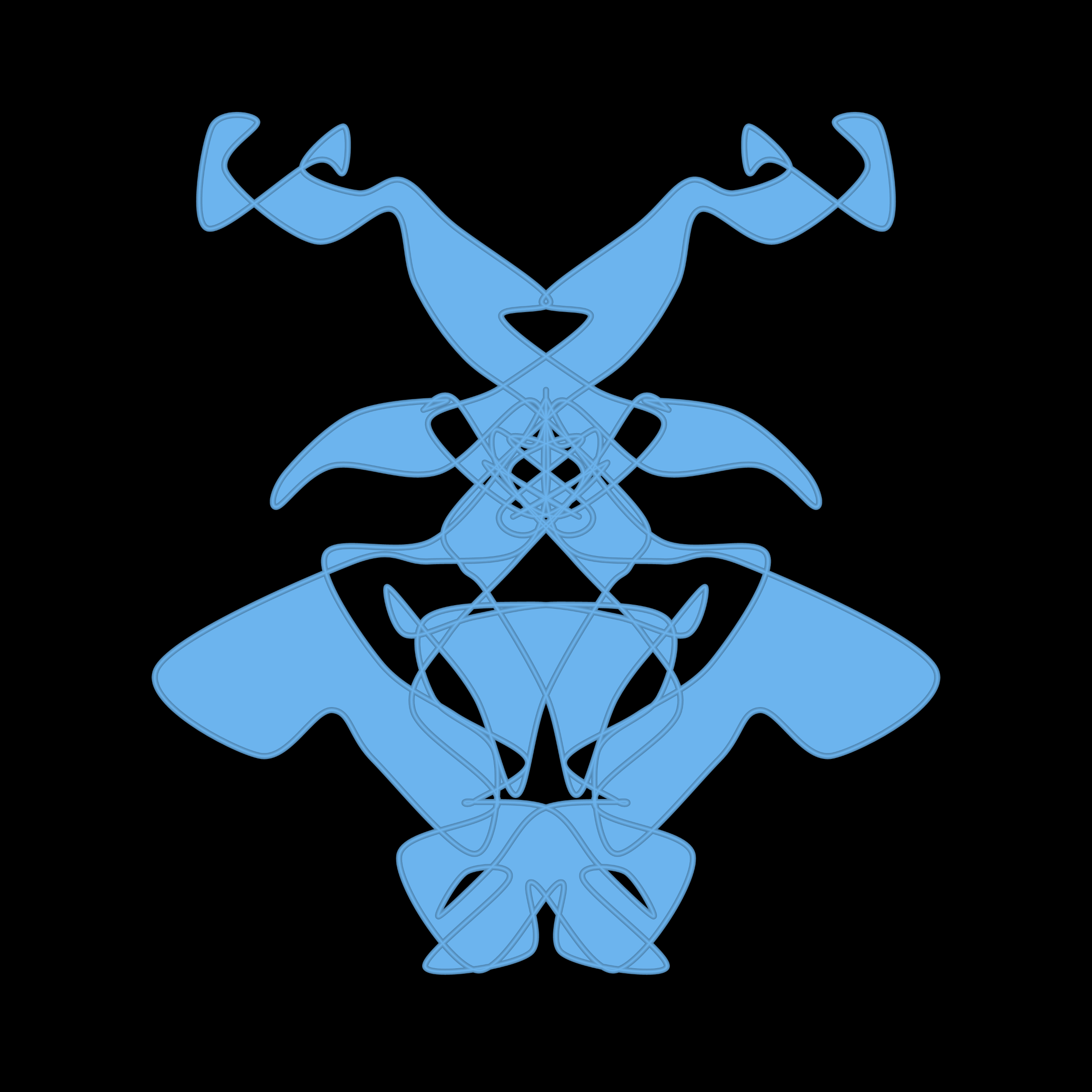 Art Blocks - Art Blocks v2 - Cryptoblots #602 - NFT # 3000602