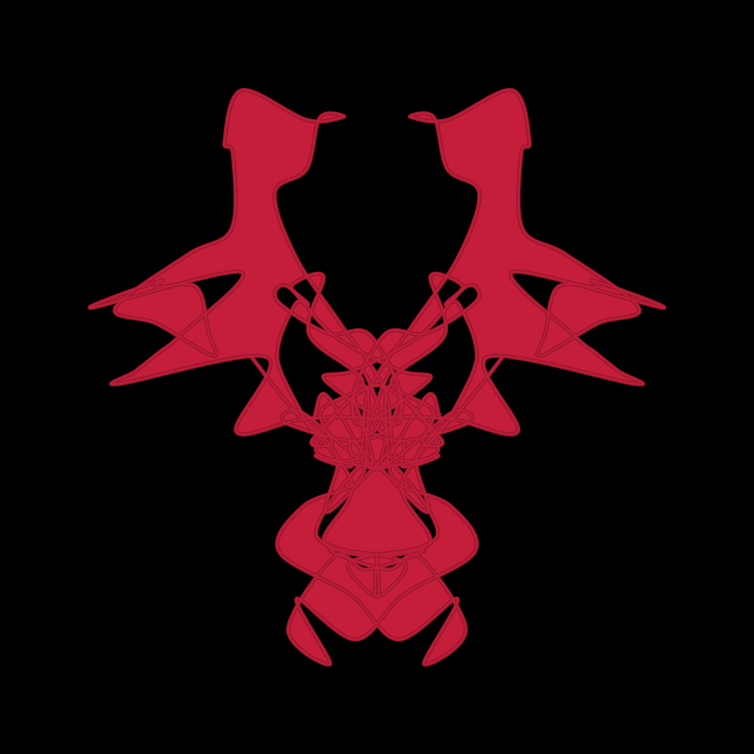 Art Blocks - Art Blocks v2 - Cryptoblots #603 - NFT # 3000603