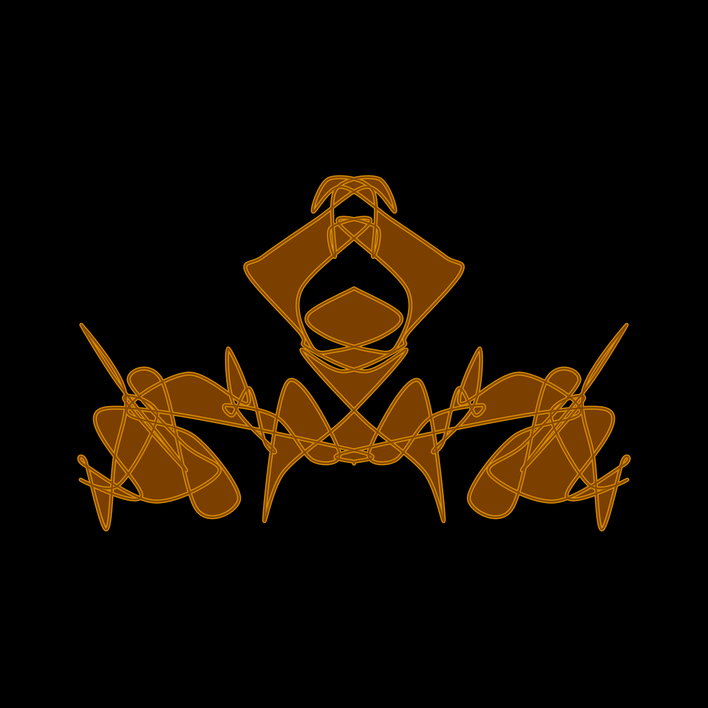 Art Blocks - Art Blocks v2 - Cryptoblots #613 - NFT # 3000613