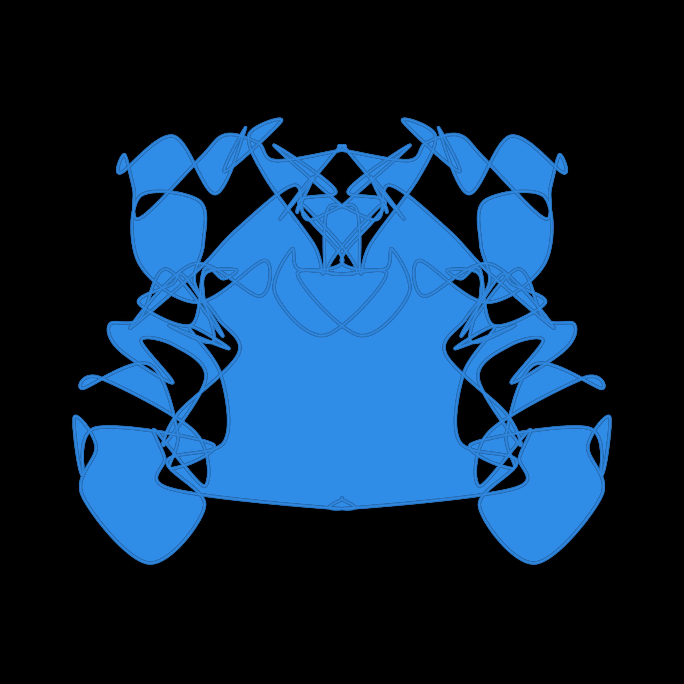 Art Blocks - Art Blocks v2 - Cryptoblots #620 - NFT # 3000620