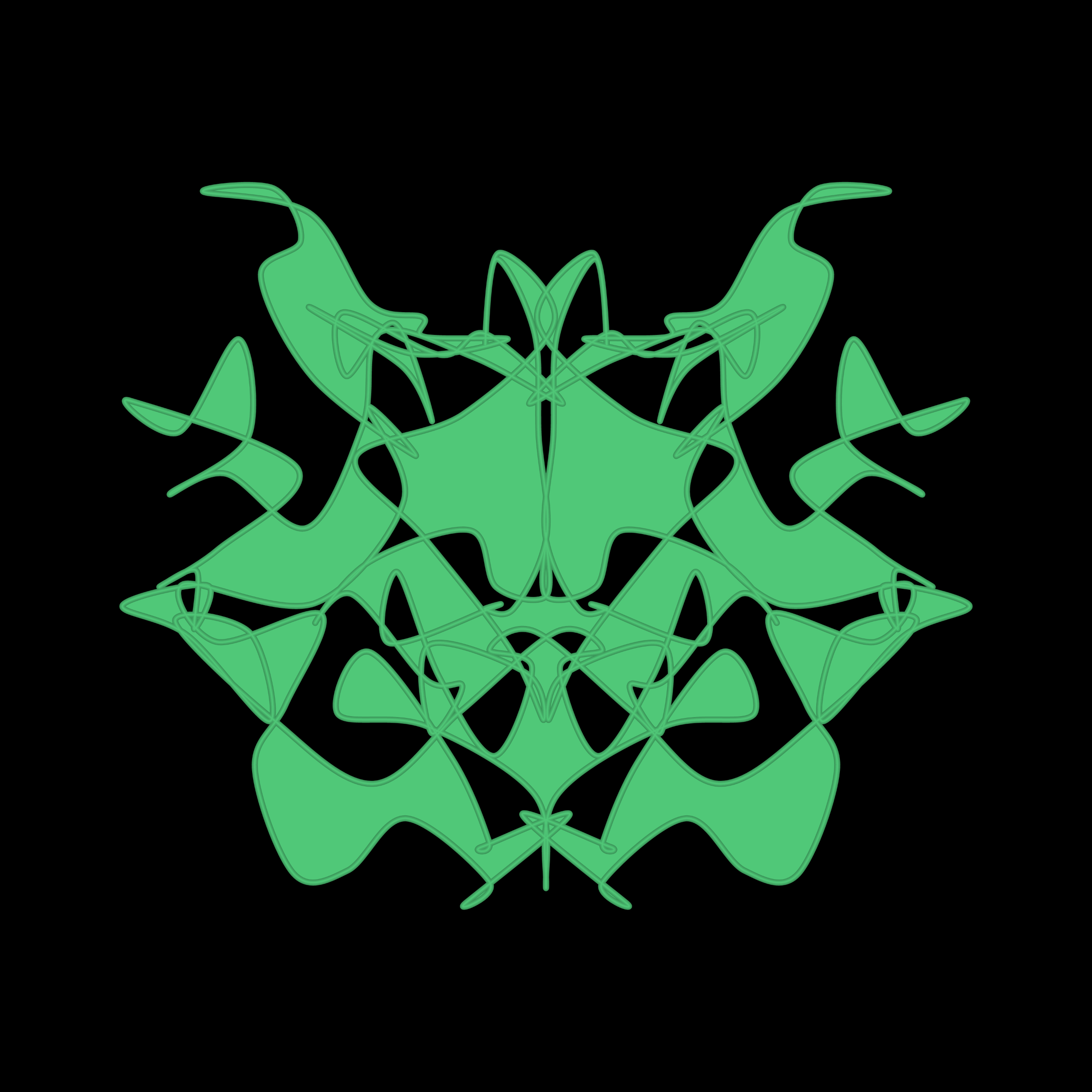 Art Blocks - Art Blocks v2 - Cryptoblots #622 - NFT # 3000622