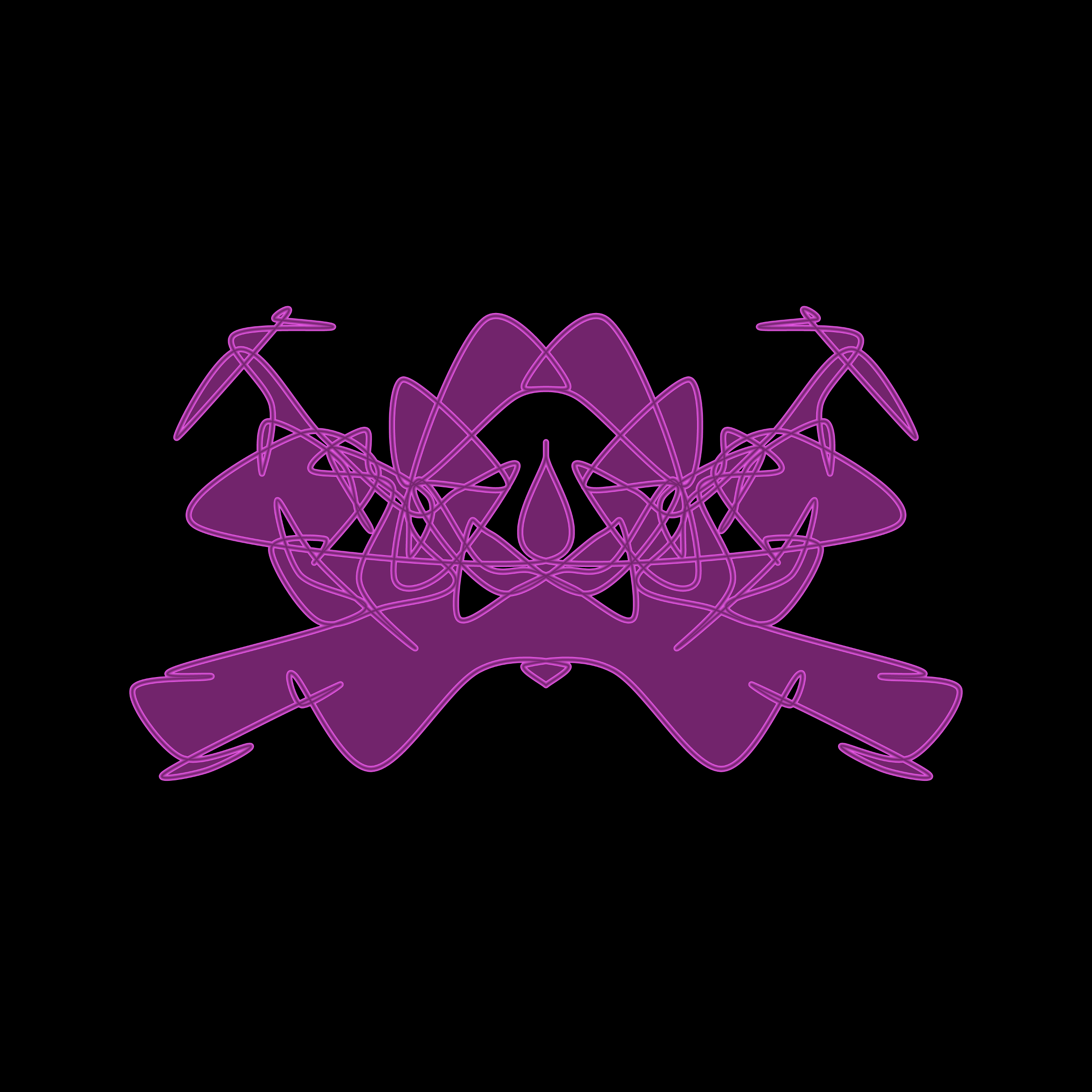 Art Blocks - Art Blocks v2 - Cryptoblots #627 - NFT # 3000627