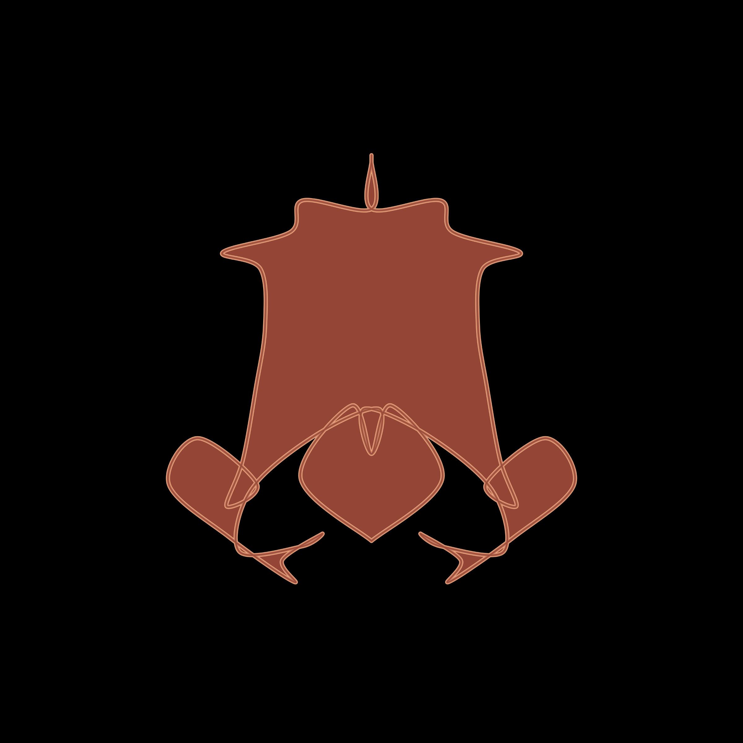 Art Blocks - Art Blocks v2 - Cryptoblots #630 - NFT # 3000630