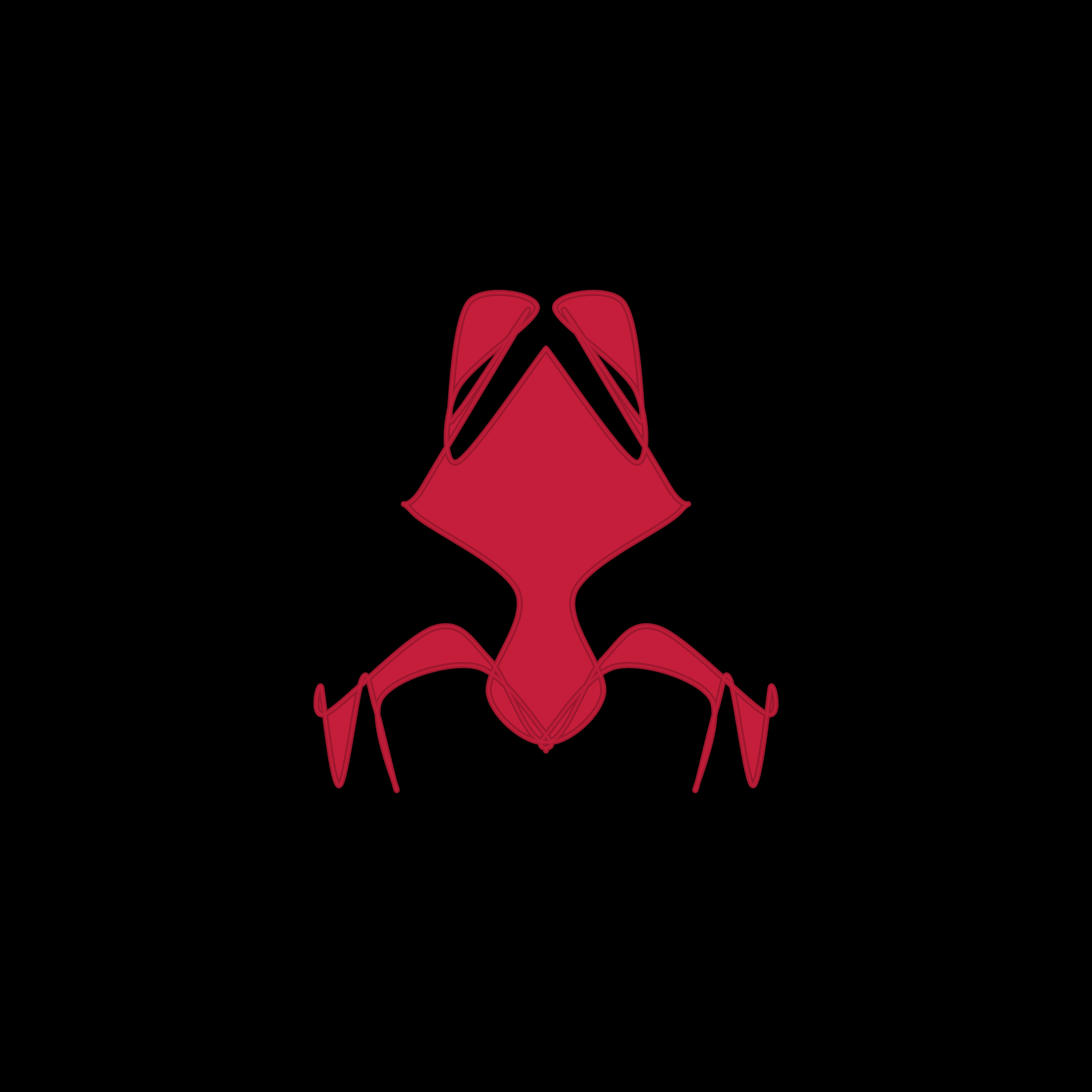 Art Blocks - Art Blocks v2 - Cryptoblots #631 - NFT # 3000631