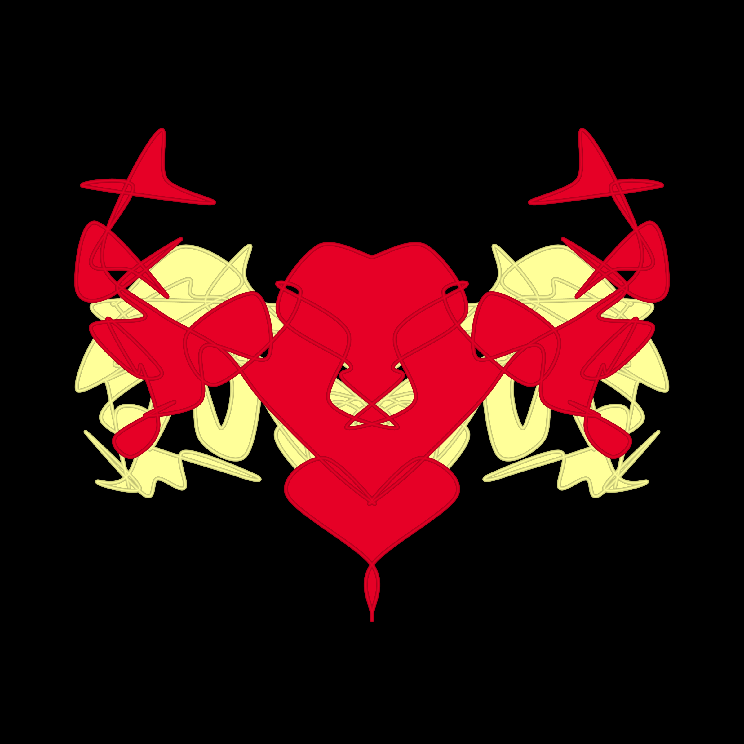 Art Blocks - Art Blocks v2 - Cryptoblots #632 - NFT # 3000632