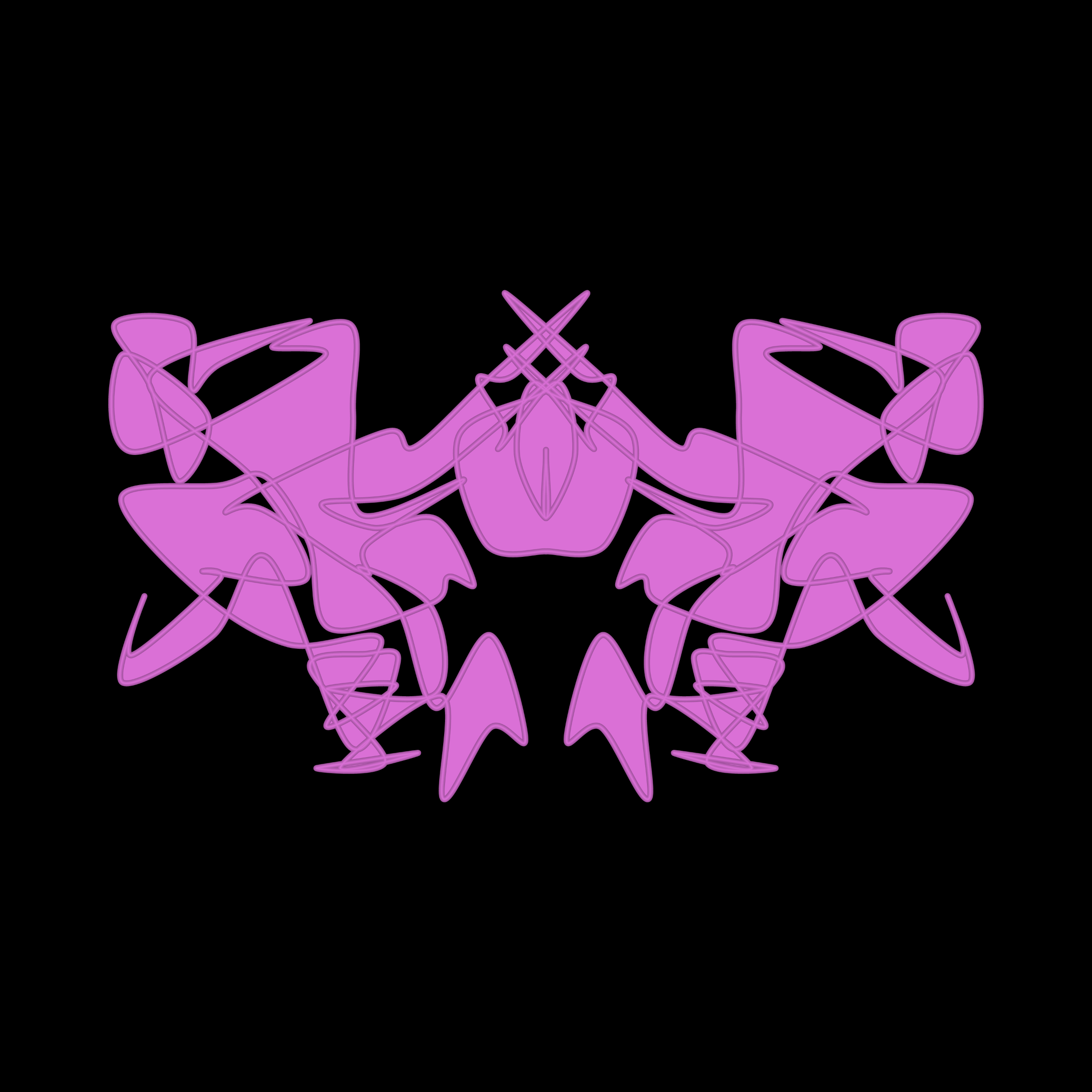 Art Blocks - Art Blocks v2 - Cryptoblots #641 - NFT # 3000641