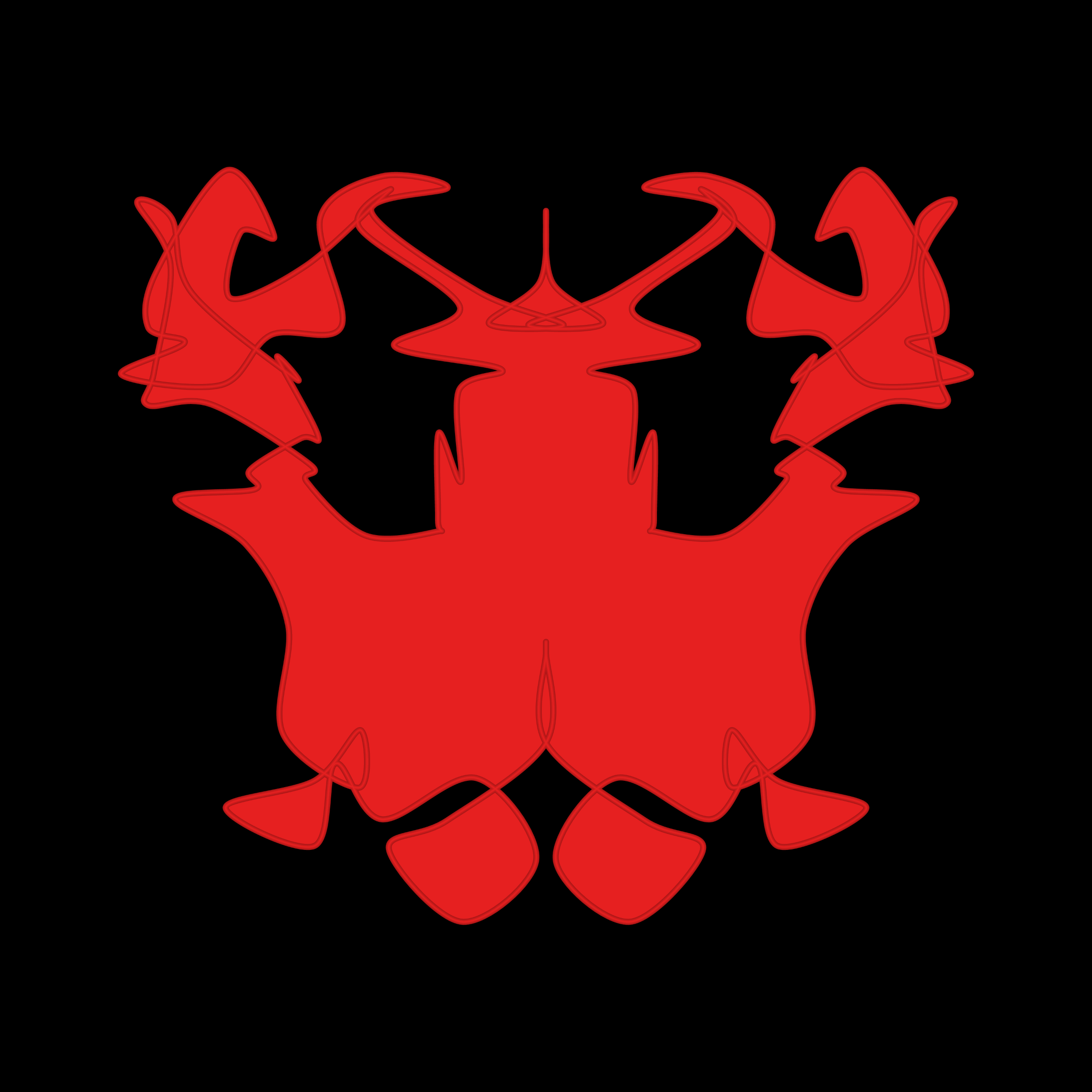 Art Blocks - Art Blocks v2 - Cryptoblots #647 - NFT # 3000647