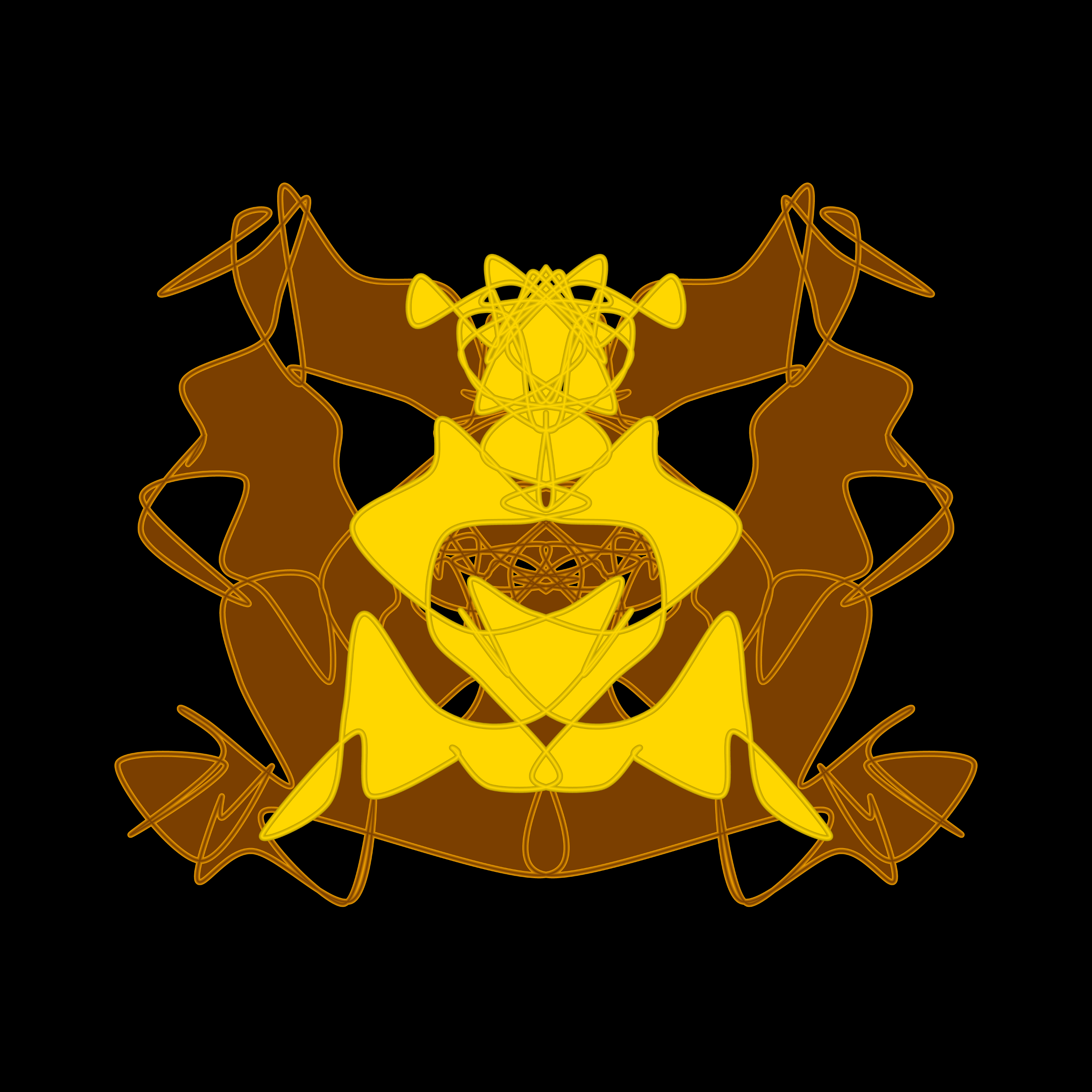 Art Blocks - Art Blocks v2 - Cryptoblots #655 - NFT # 3000655