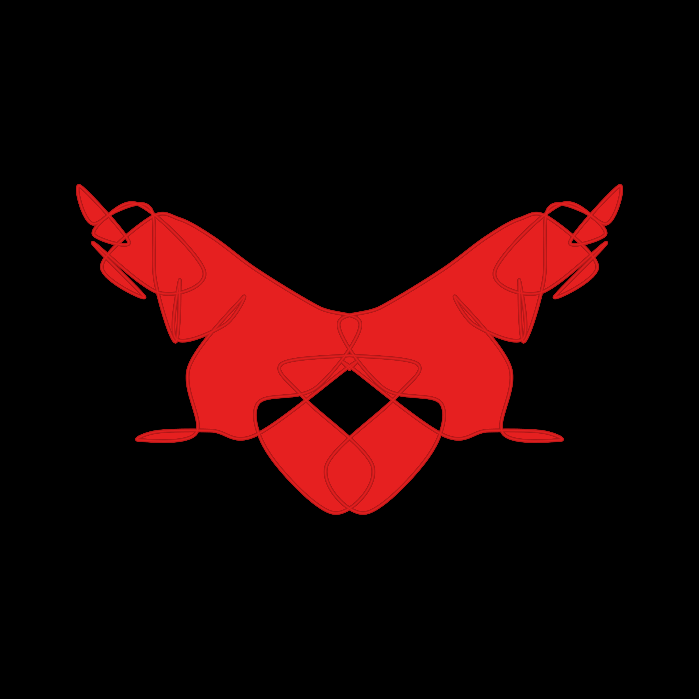 Art Blocks - Art Blocks v2 - Cryptoblots #670 - NFT # 3000670