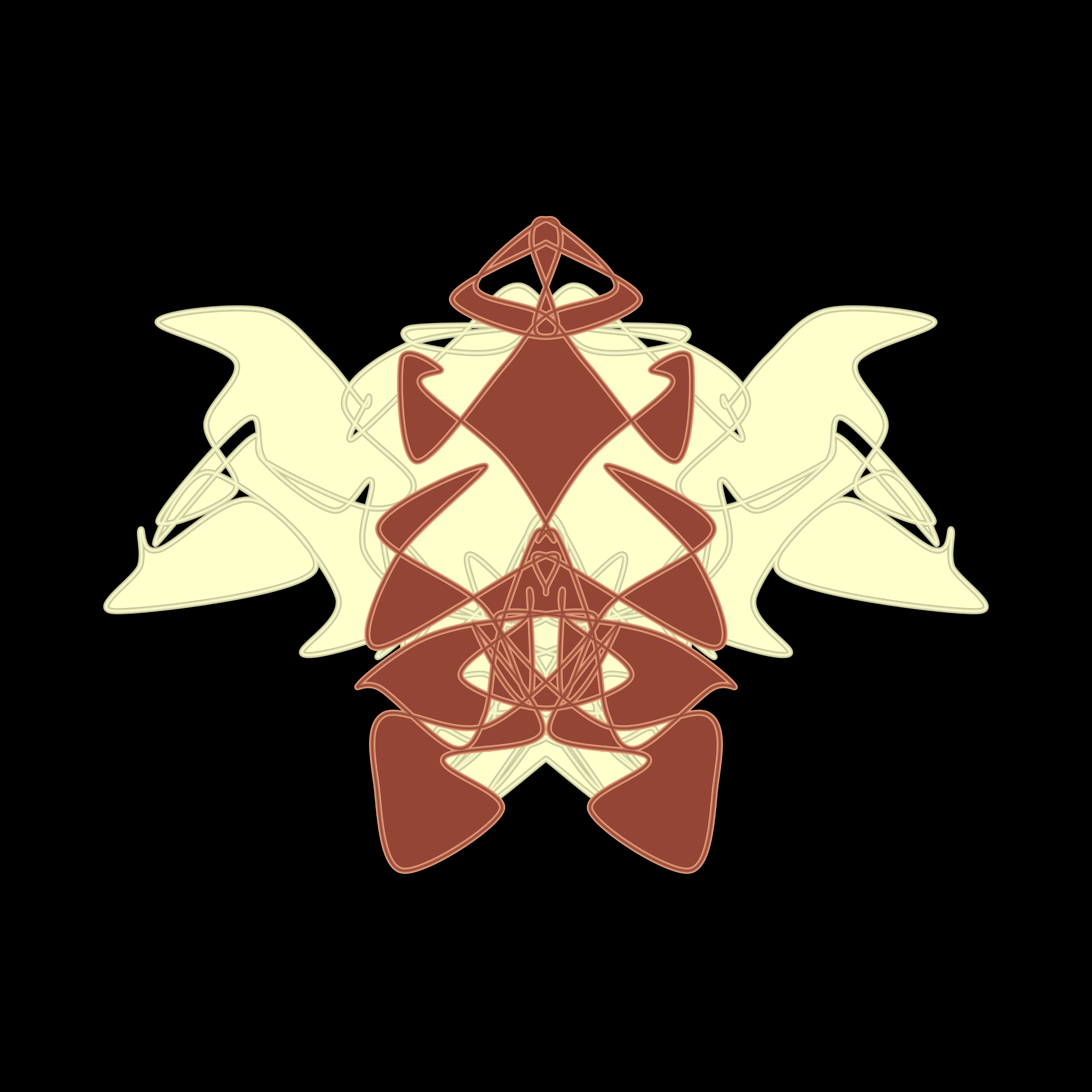 Art Blocks - Art Blocks v2 - Cryptoblots #678 - NFT # 3000678