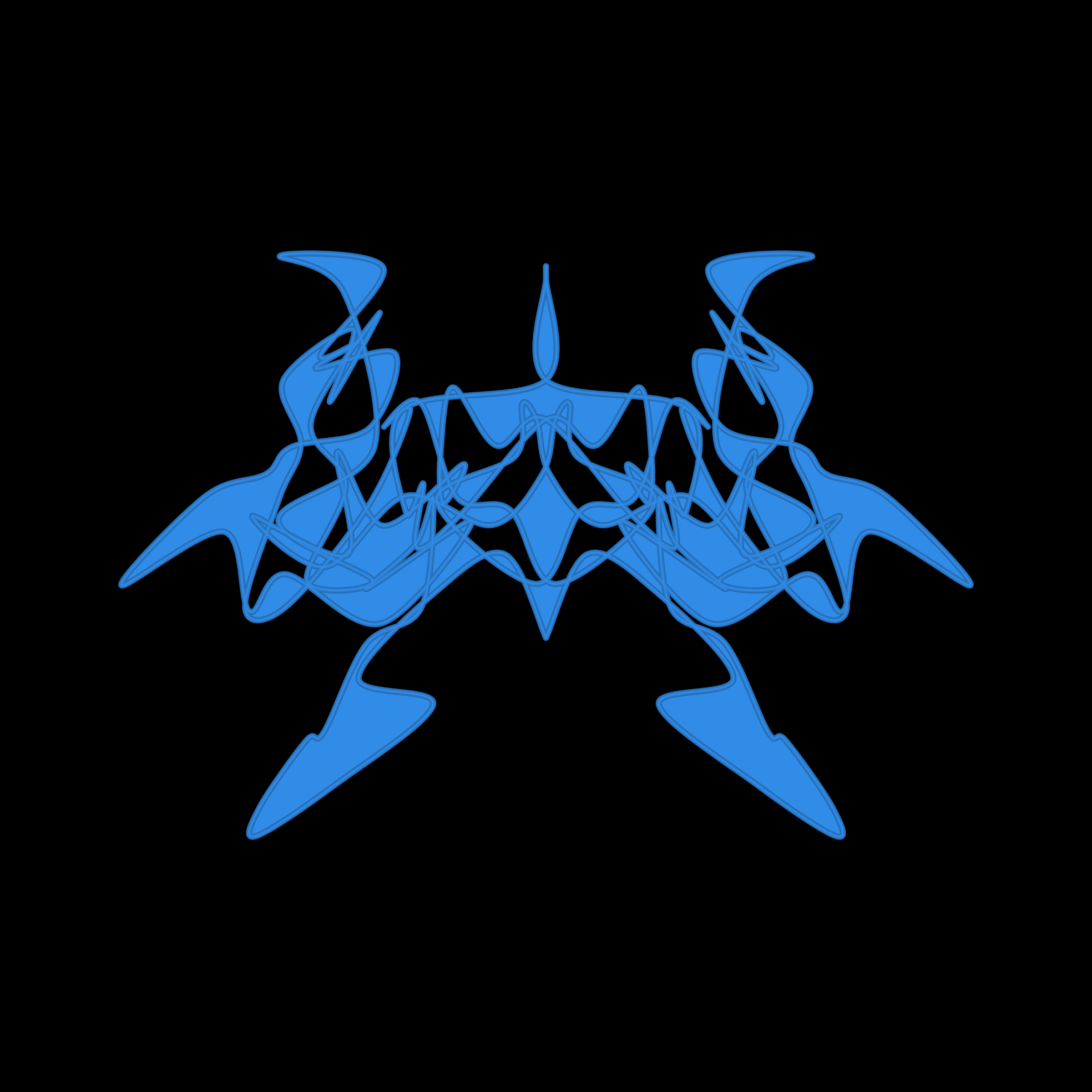 Art Blocks - Art Blocks v2 - Cryptoblots #679 - NFT # 3000679