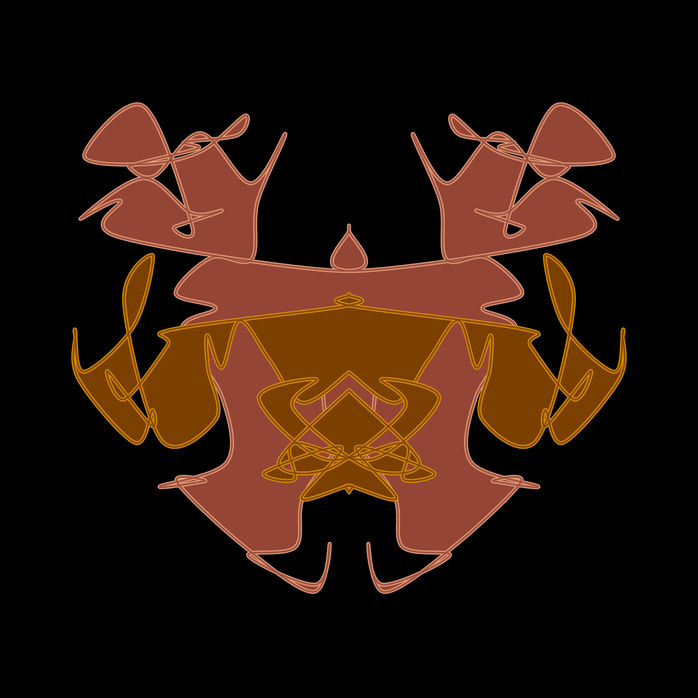 Art Blocks - Art Blocks v2 - Cryptoblots #682 - NFT # 3000682