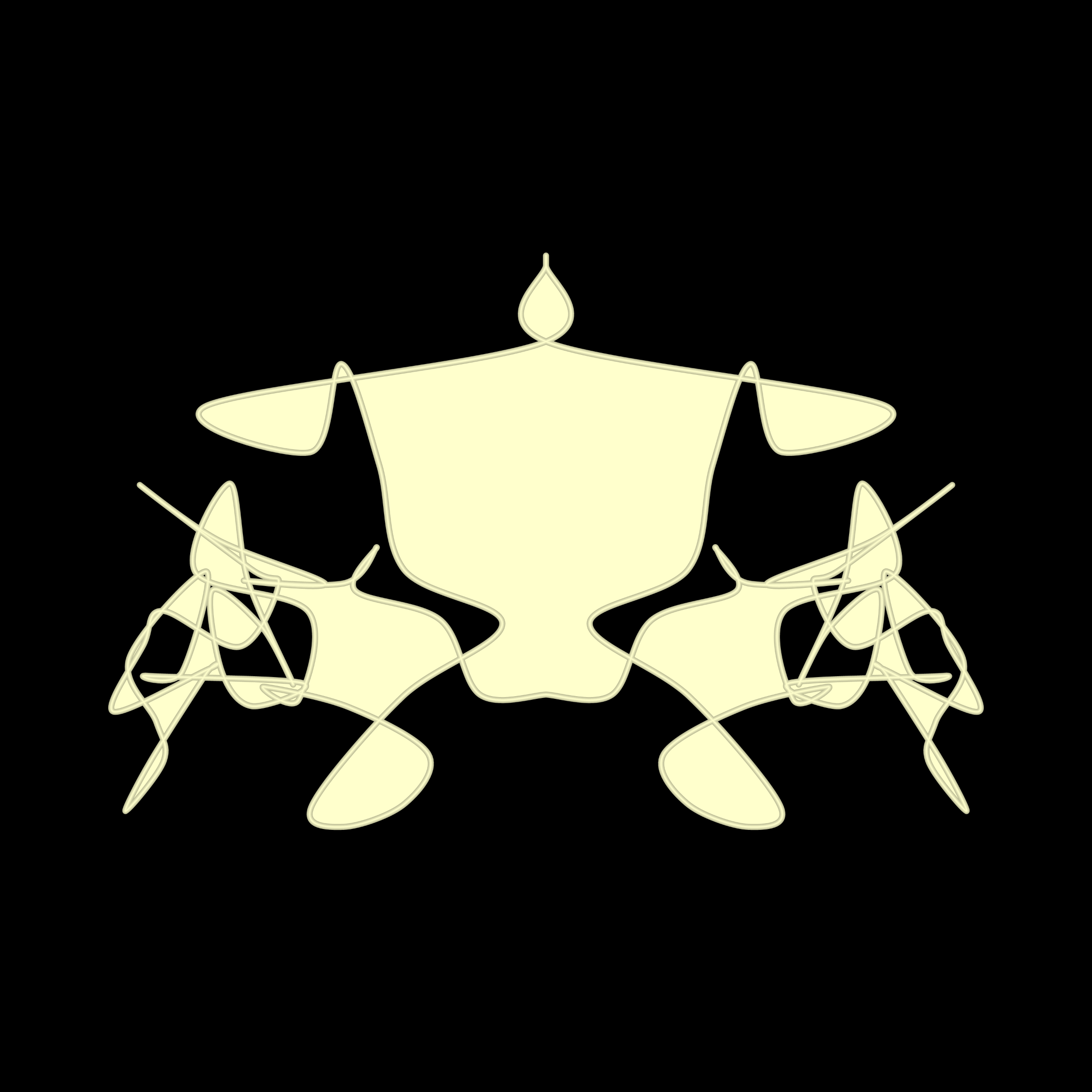 Art Blocks - Art Blocks v2 - Cryptoblots #686 - NFT # 3000686