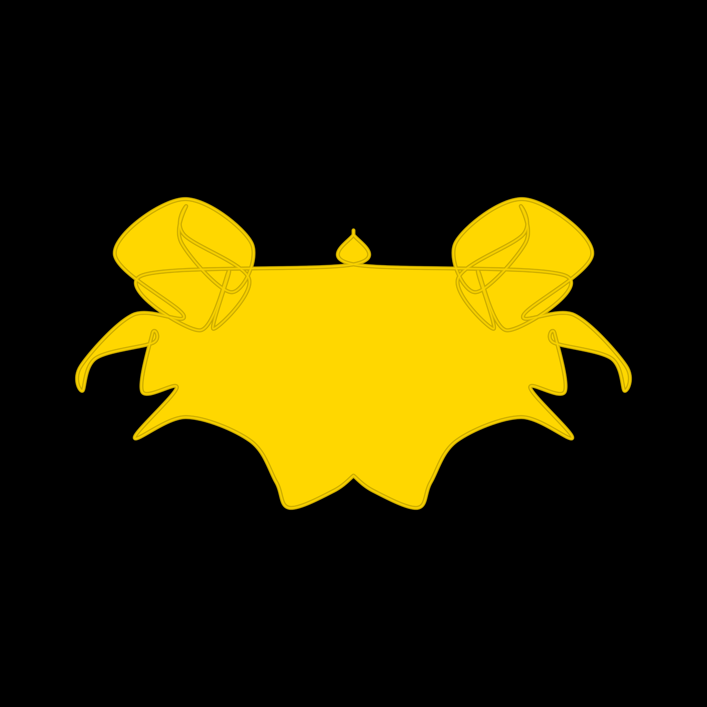 Art Blocks - Art Blocks v2 - Cryptoblots #688 - NFT # 3000688