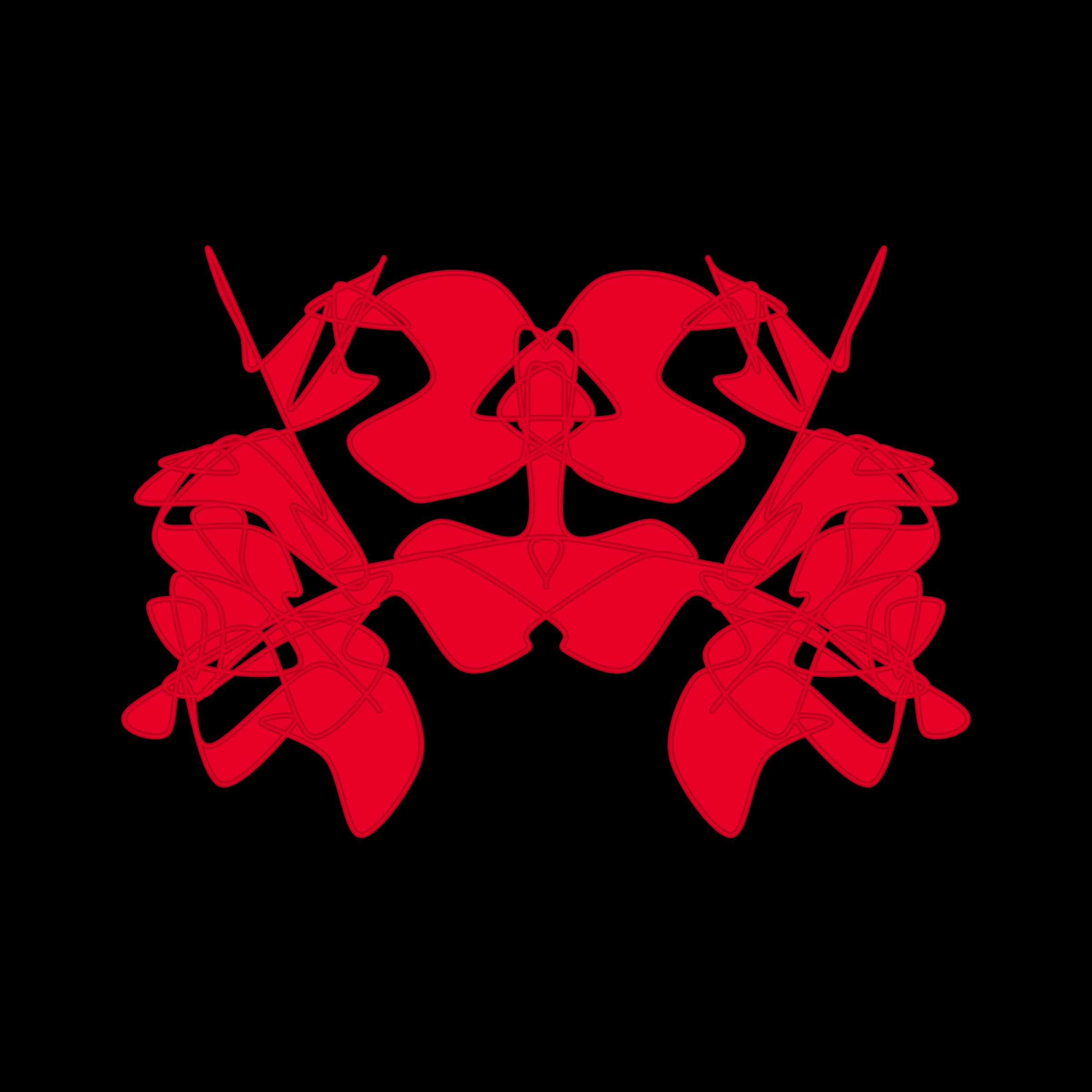 Art Blocks - Art Blocks v2 - Cryptoblots #692 - NFT # 3000692