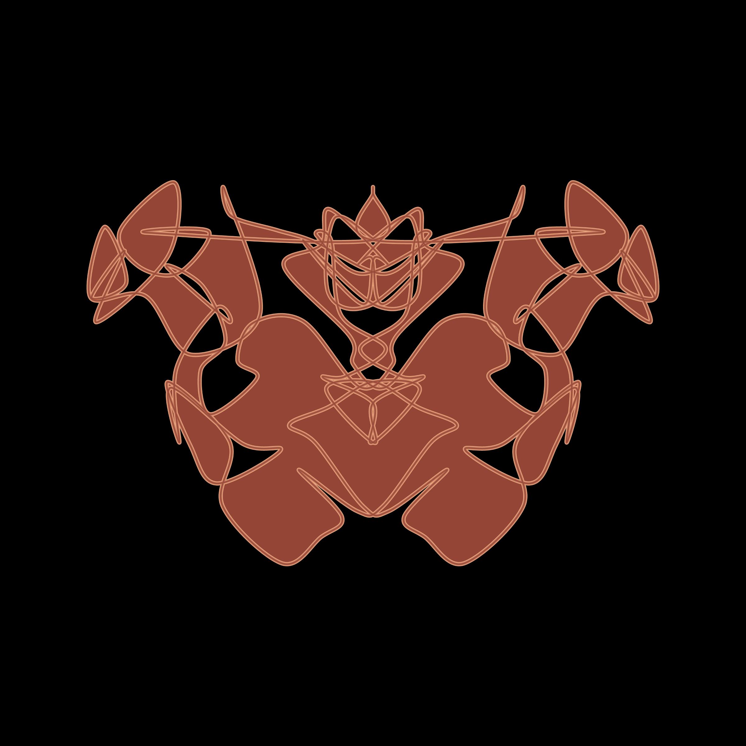 Art Blocks - Art Blocks v2 - Cryptoblots #699 - NFT # 3000699