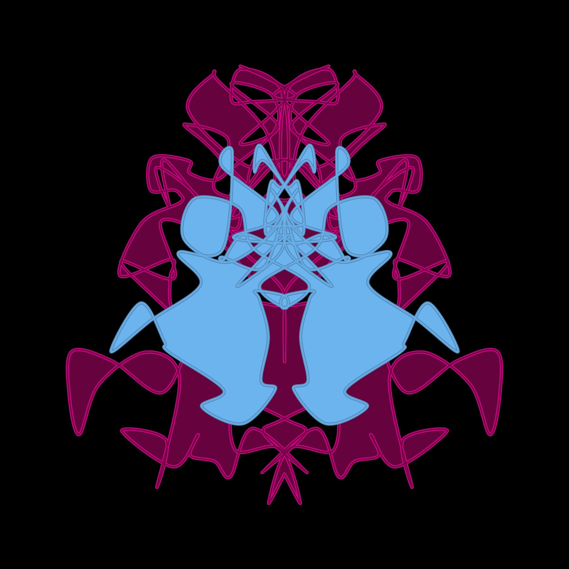 Art Blocks - Art Blocks v2 - Cryptoblots #701 - NFT # 3000701