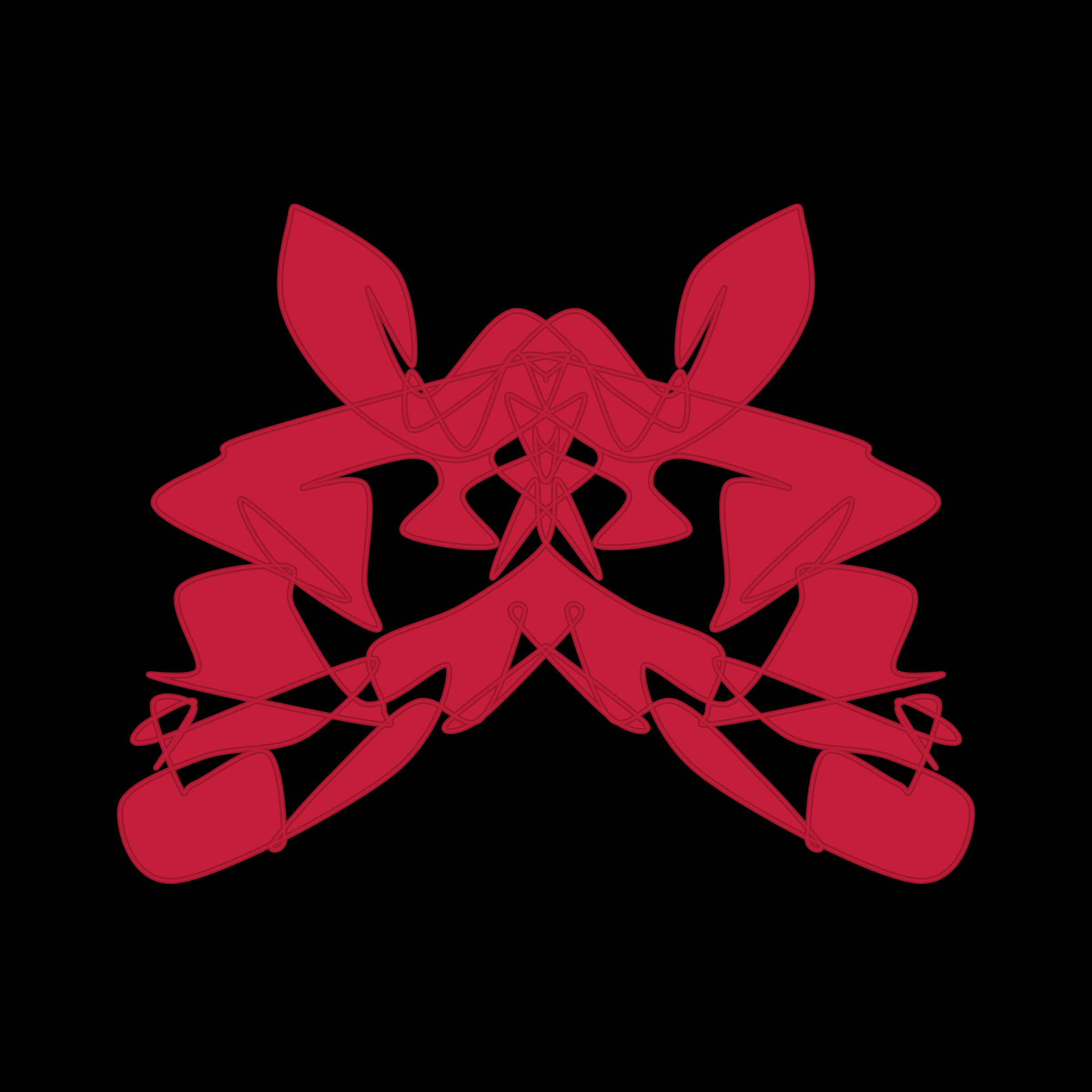 Art Blocks - Art Blocks v2 - Cryptoblots #703 - NFT # 3000703