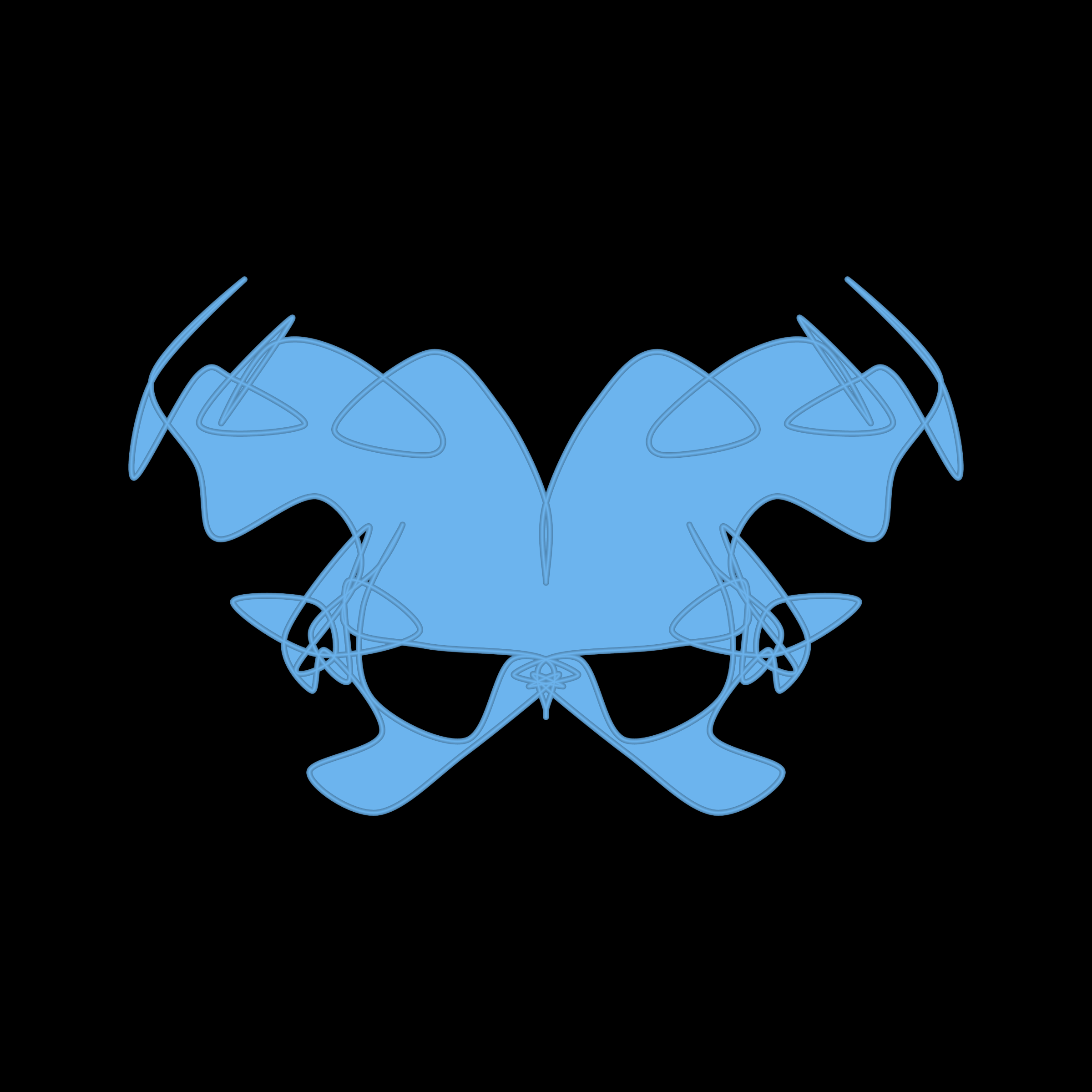 Art Blocks - Art Blocks v2 - Cryptoblots #708 - NFT # 3000708