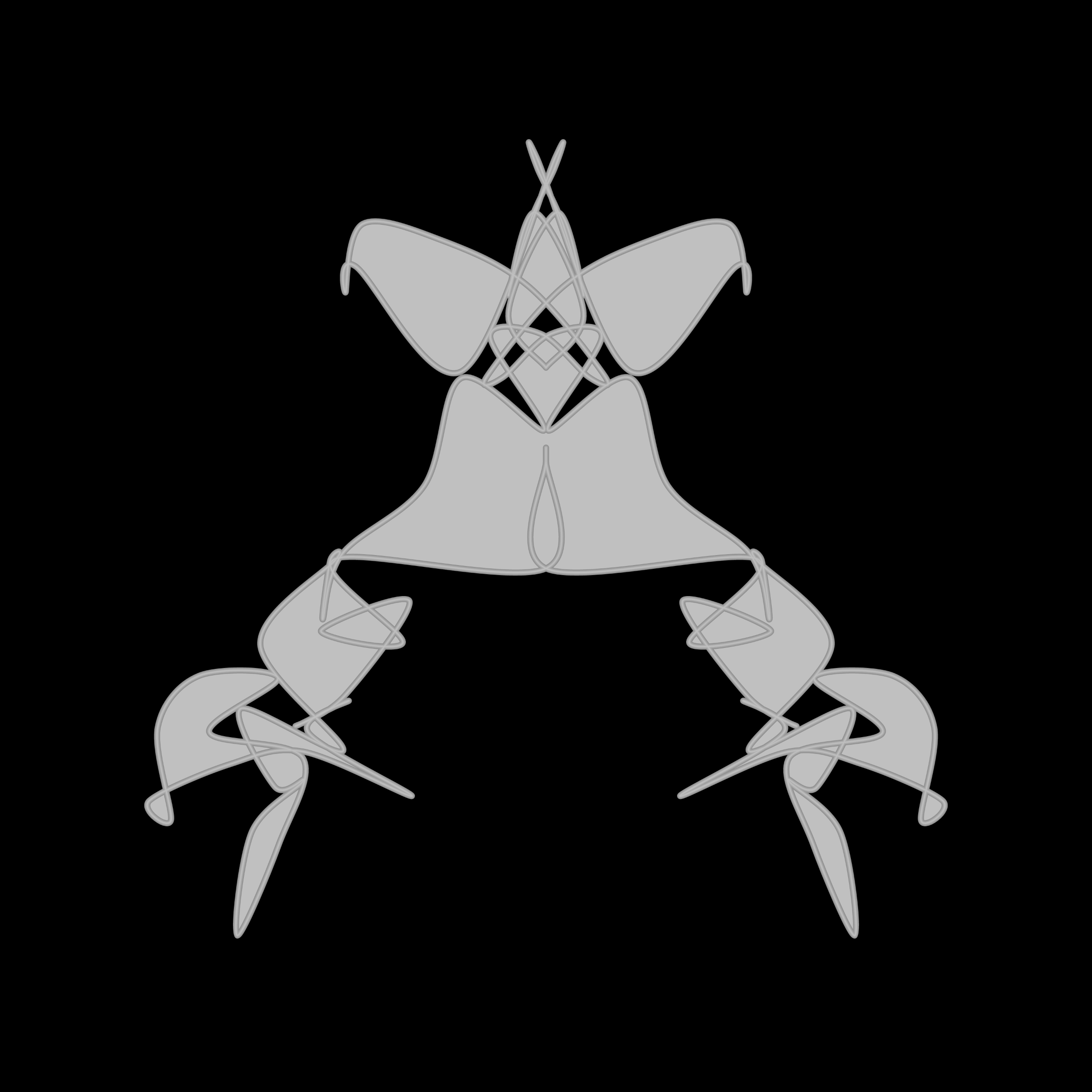 Art Blocks - Art Blocks v2 - Cryptoblots #713 - NFT # 3000713