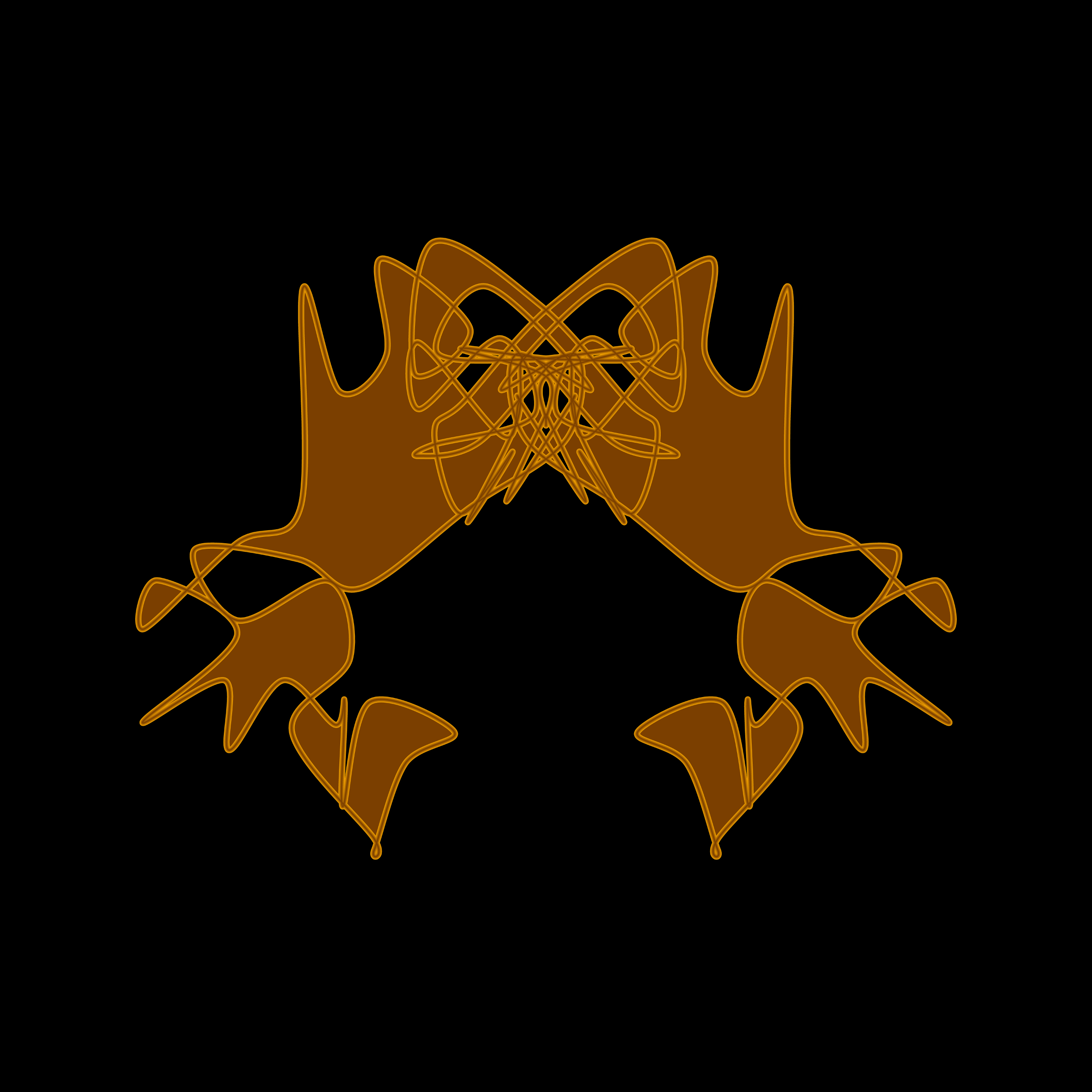 Art Blocks - Art Blocks v2 - Cryptoblots #715 - NFT # 3000715